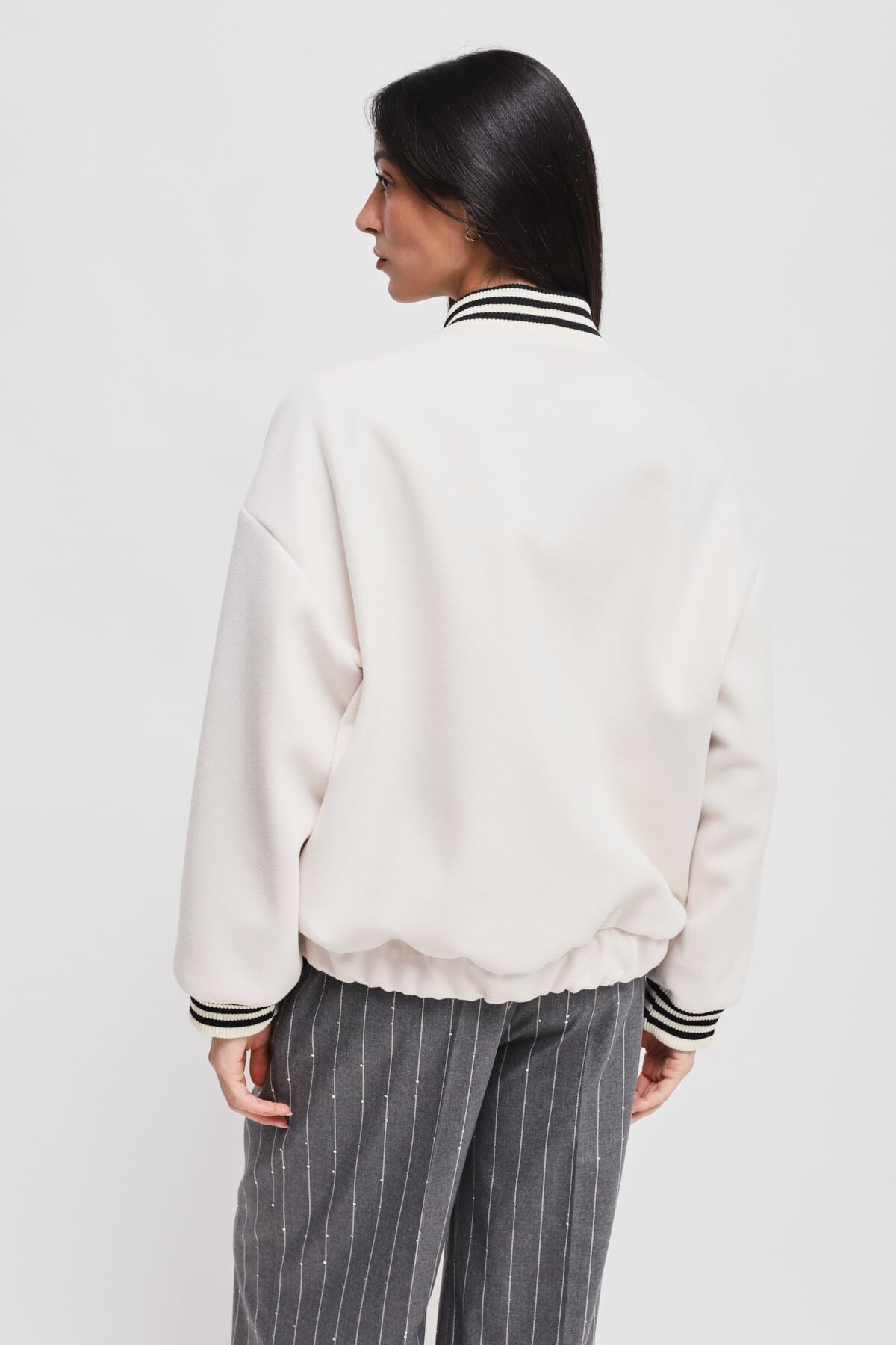 Bomber Con Dettaglio Gioiello Maryley