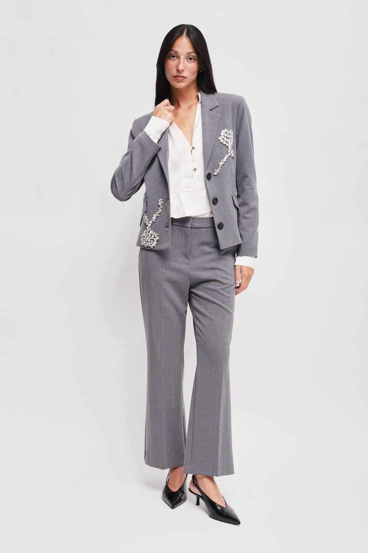 Giacca Con Applicazioni Strass Maryley