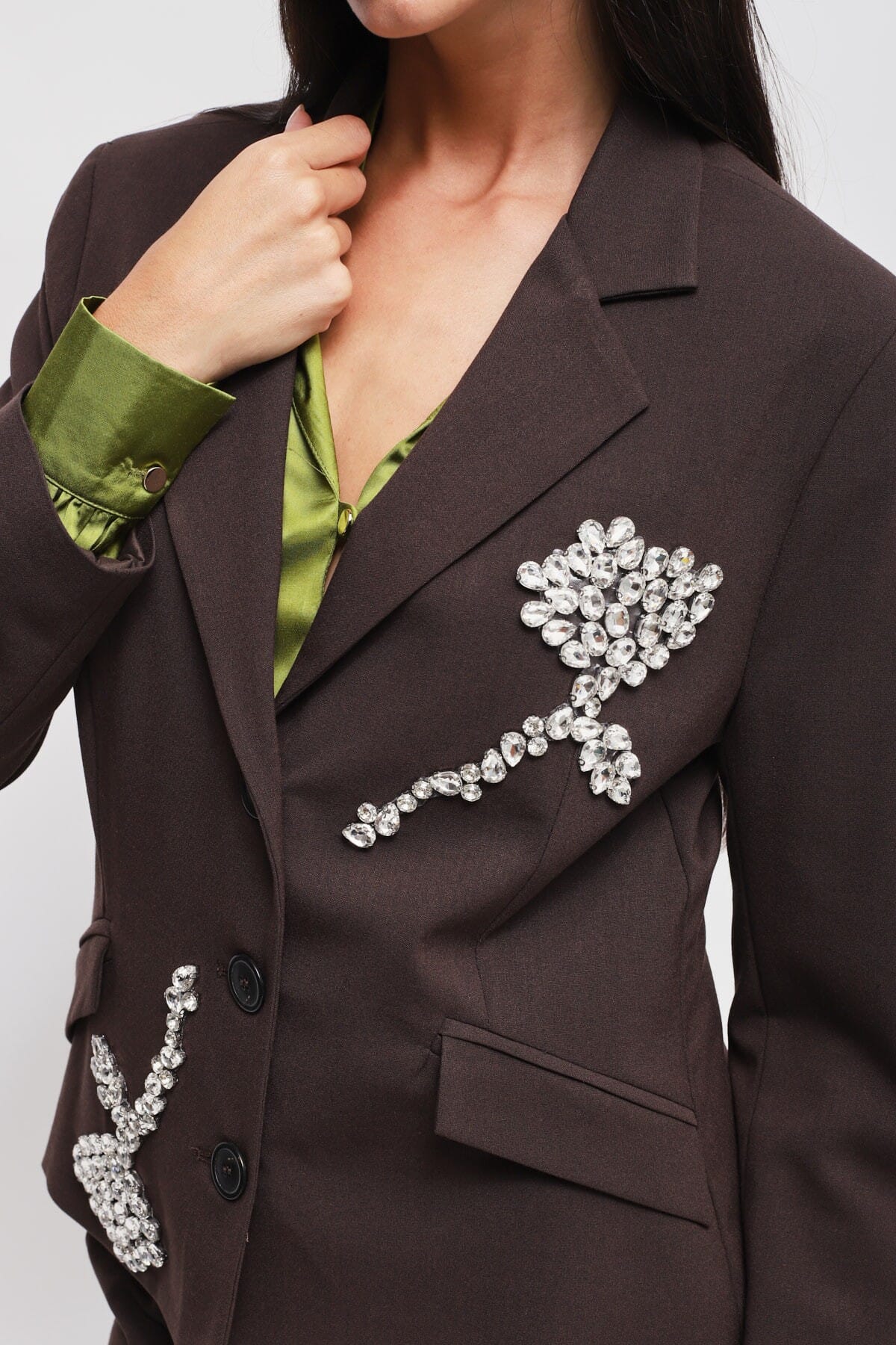 Giacca Con Applicazioni Strass Maryley