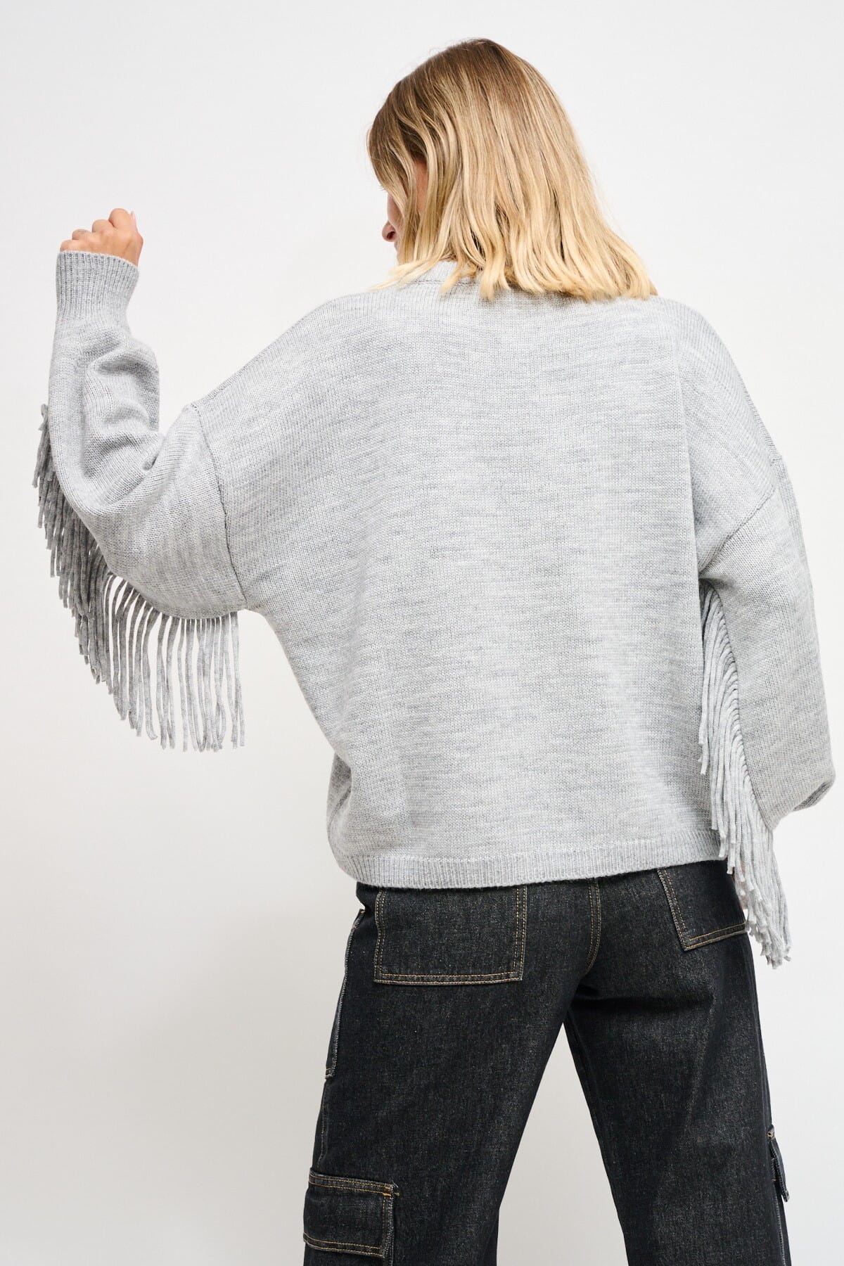 Maryley Fringed Sweater