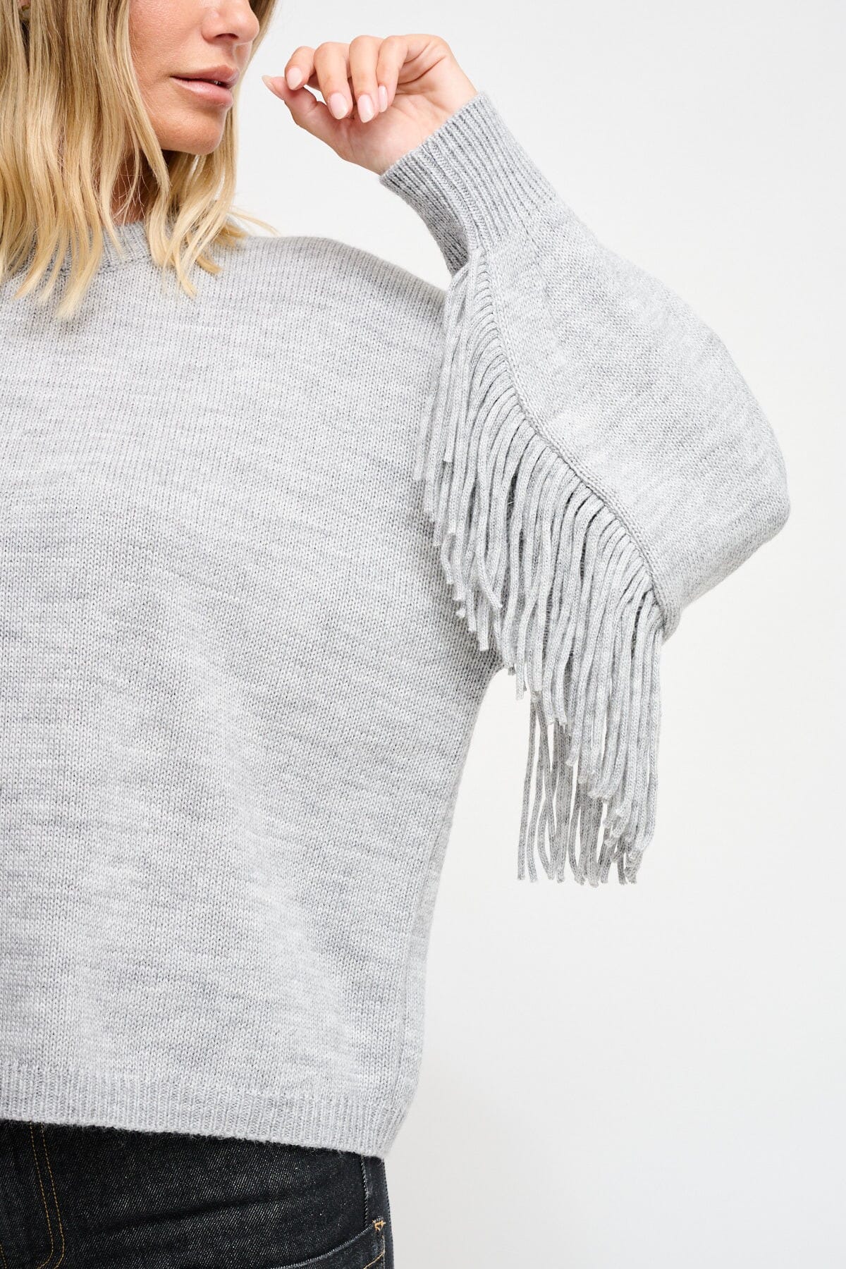 Maryley Fringed Sweater