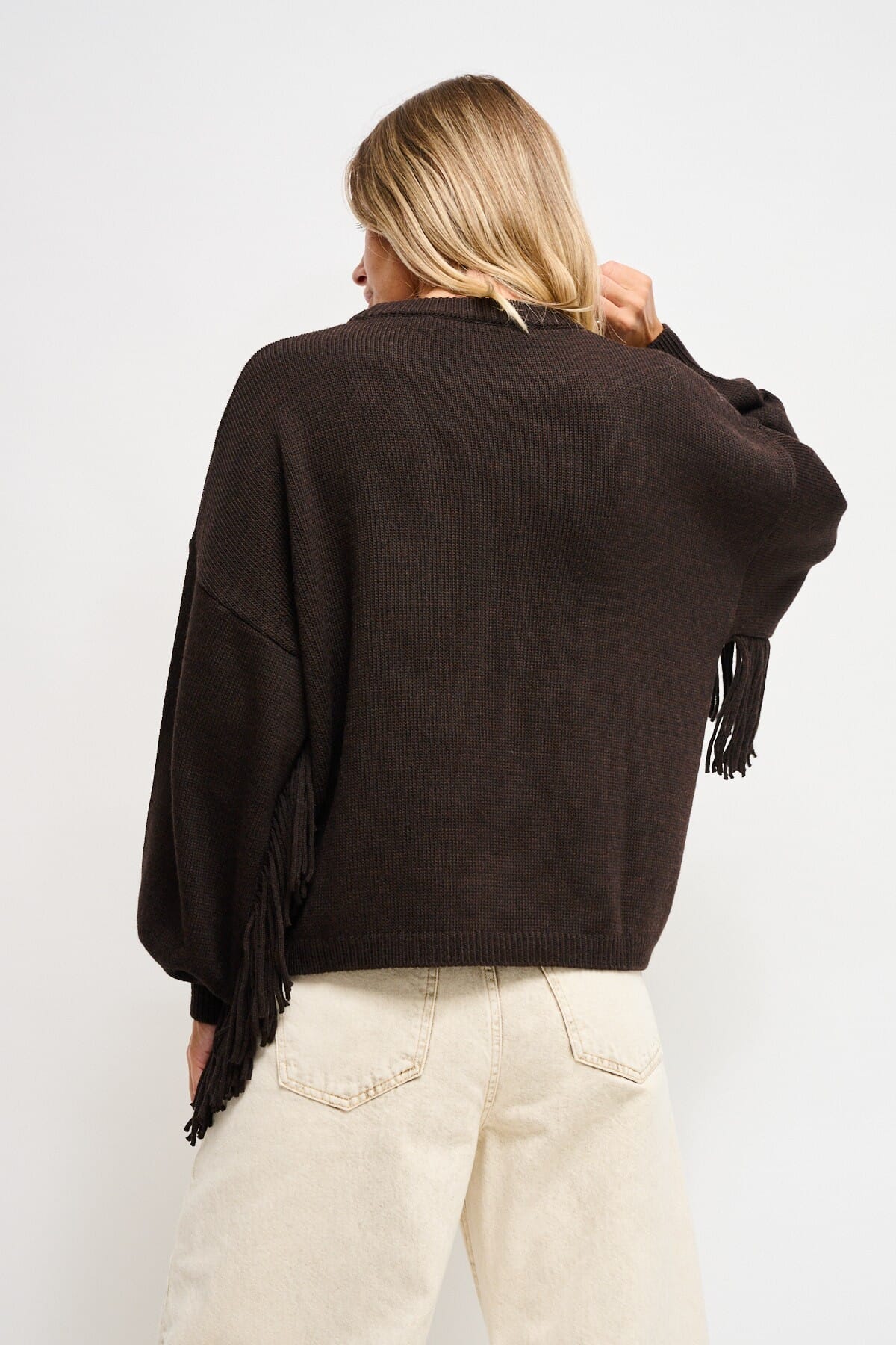 Maryley Fringed Sweater