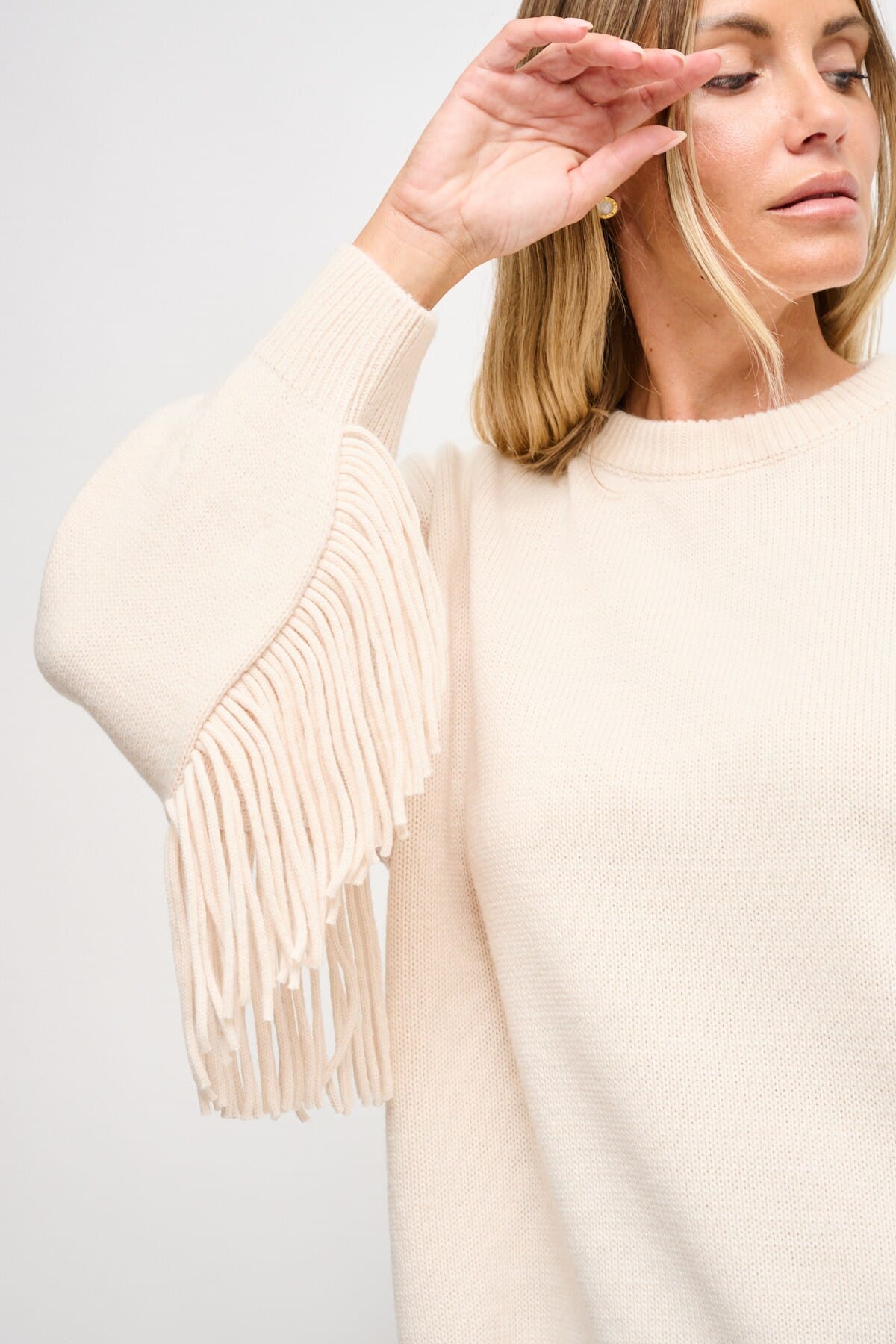 Maryley Fringed Sweater