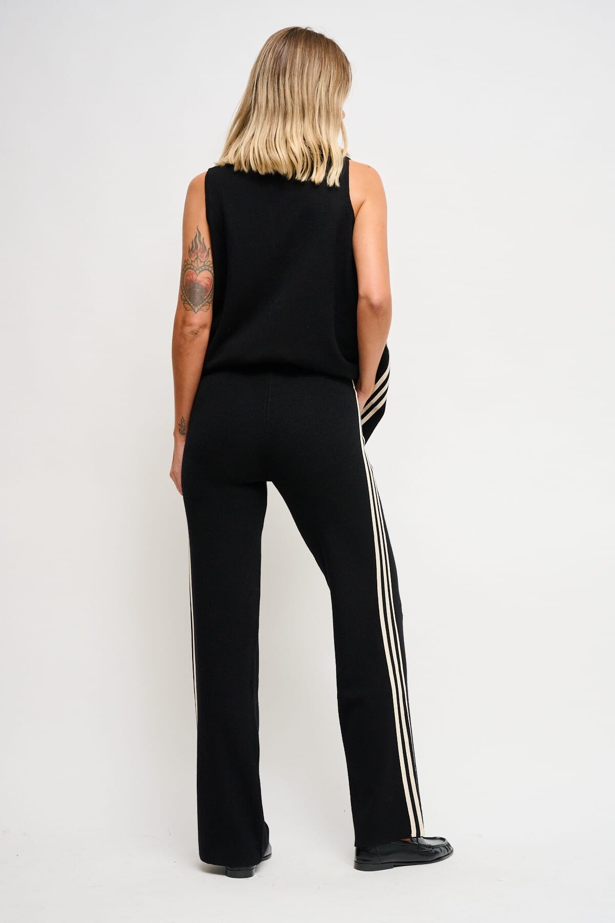 Pantaloni In Maglia Con Bande Laterali Maryley