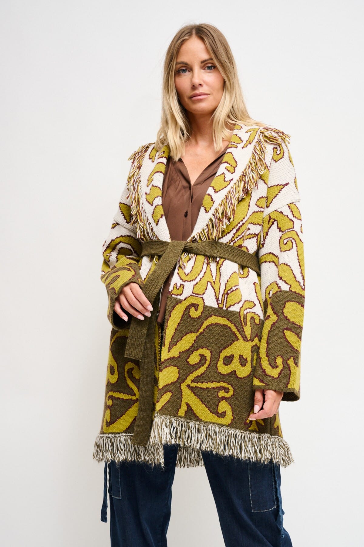 Cardigan A Fantasia Con Fusciacca Maryley