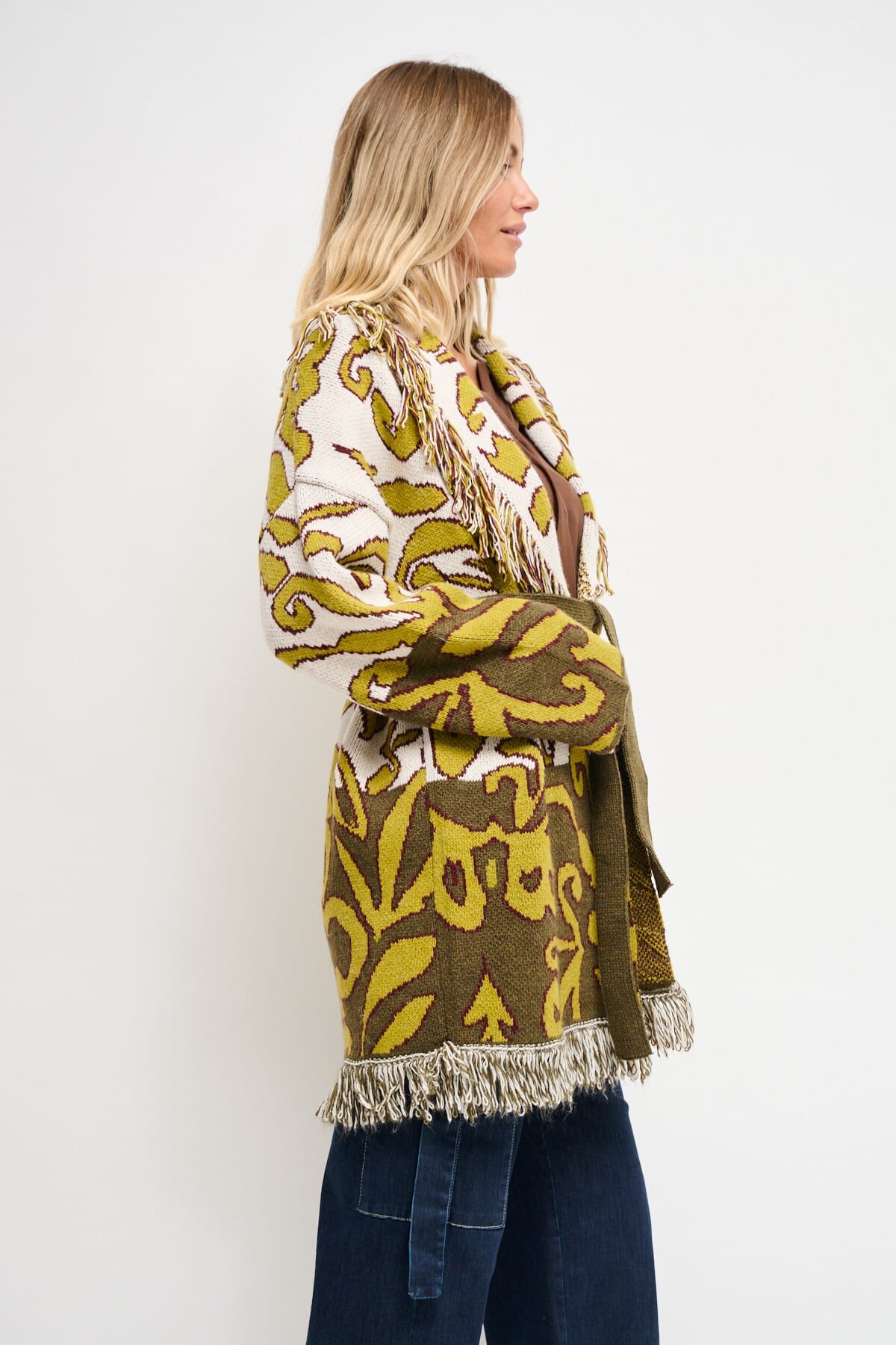 Cardigan A Fantasia Con Fusciacca Maryley