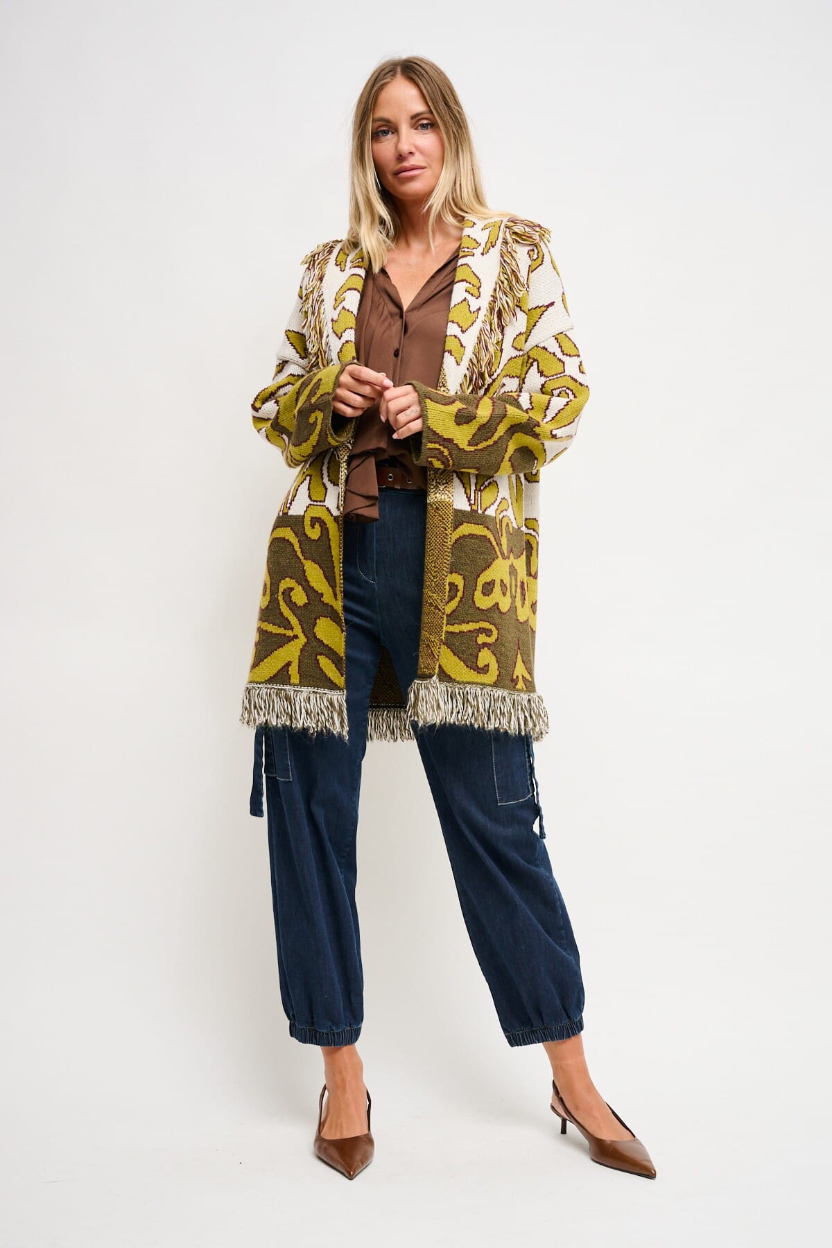 Cardigan A Fantasia Con Fusciacca Maryley