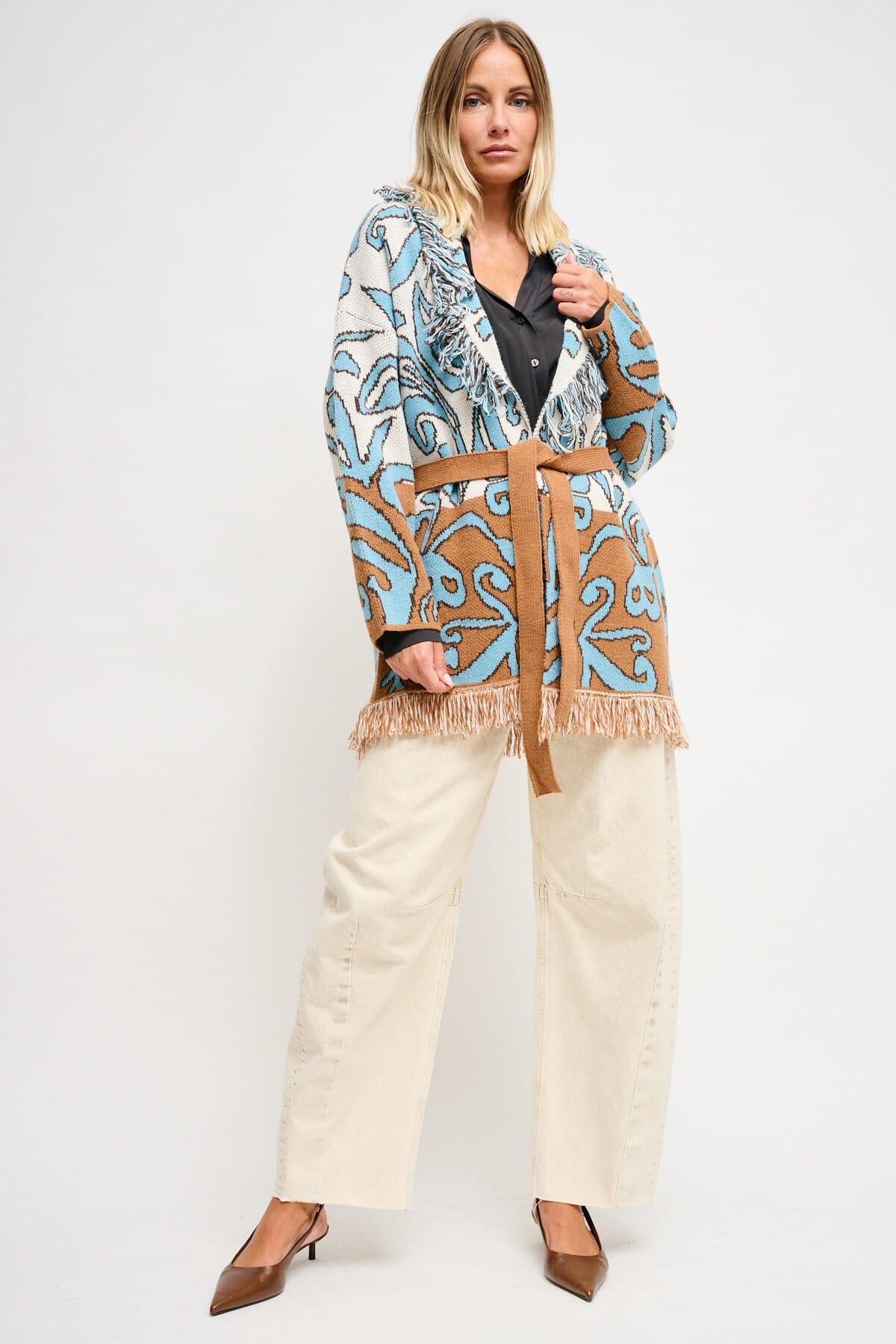 Cardigan A Fantasia Con Fusciacca Maryley