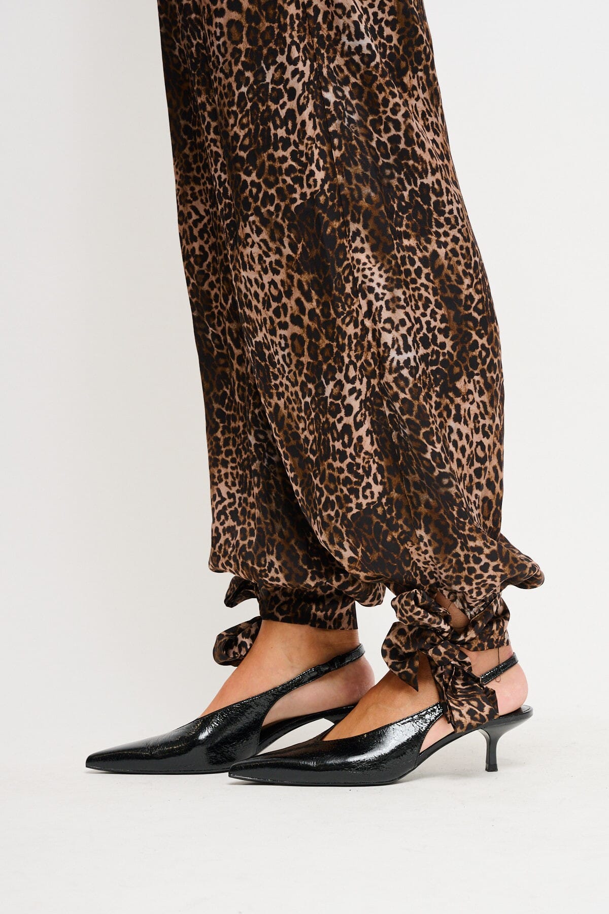 Pantalone Leopardato In Viscosa Maryley