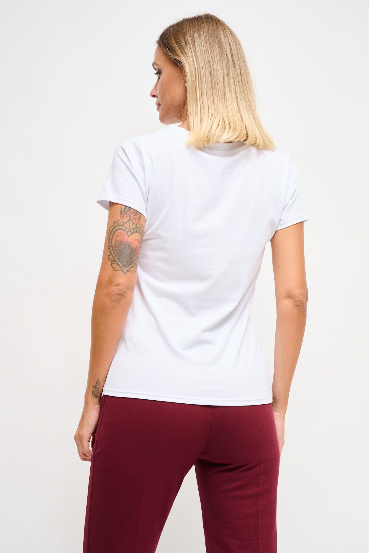 T-Shirt Casual In Cotone Con Stampa Maryley