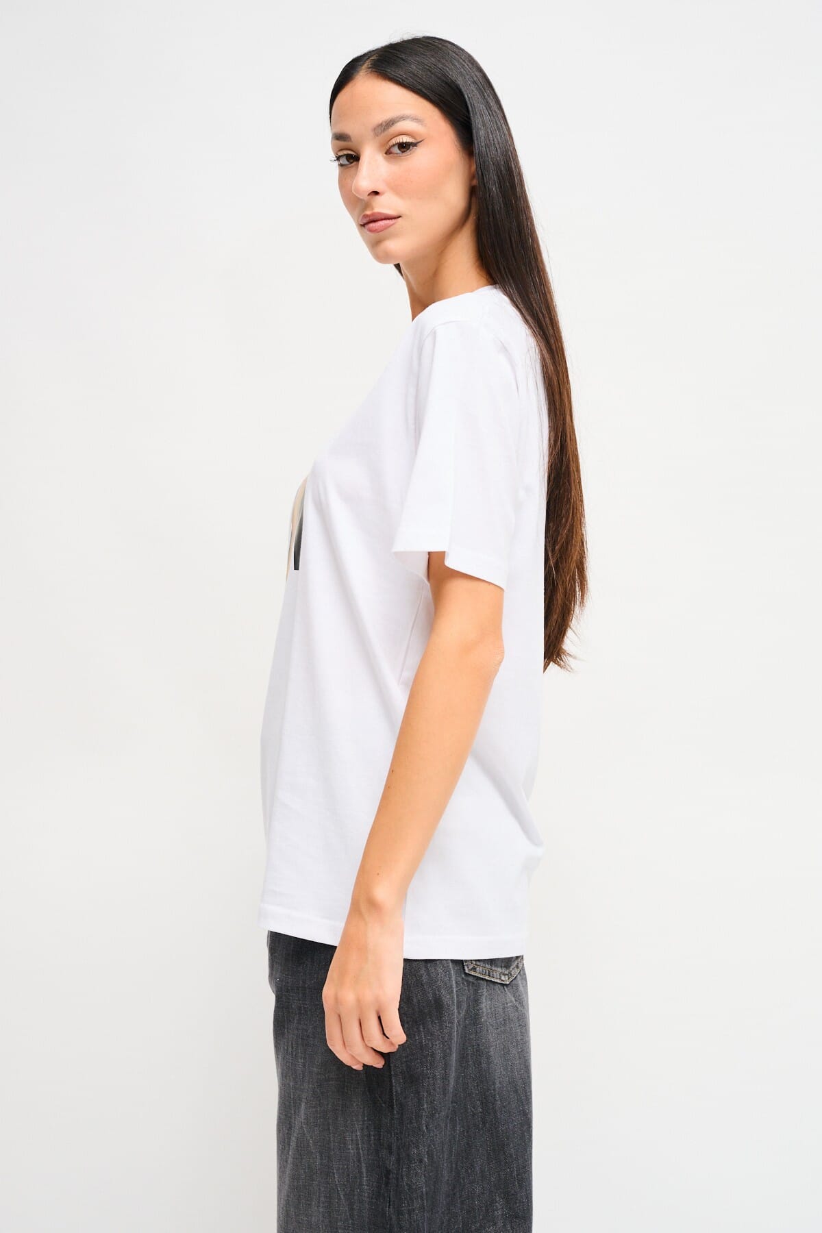 T-Shirt Casual Chic Con Stampa Maryley