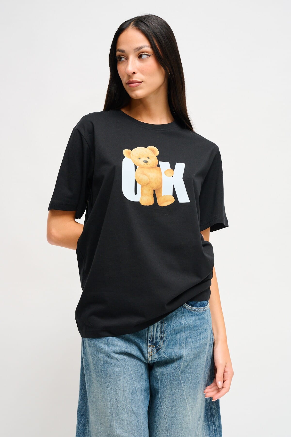 T-Shirt Casual Chic Con Stampa Maryley