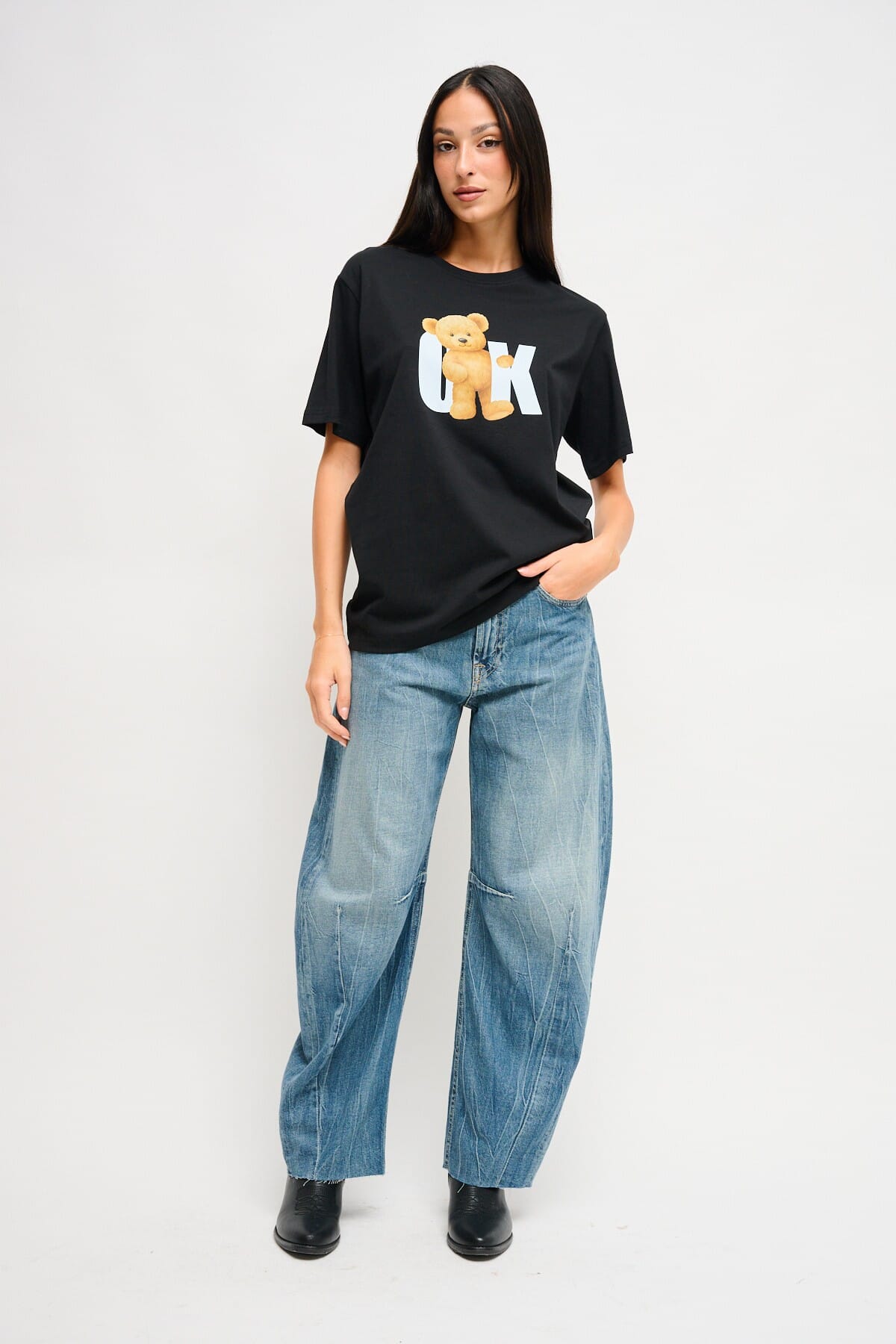 T-Shirt Casual Chic Con Stampa Maryley