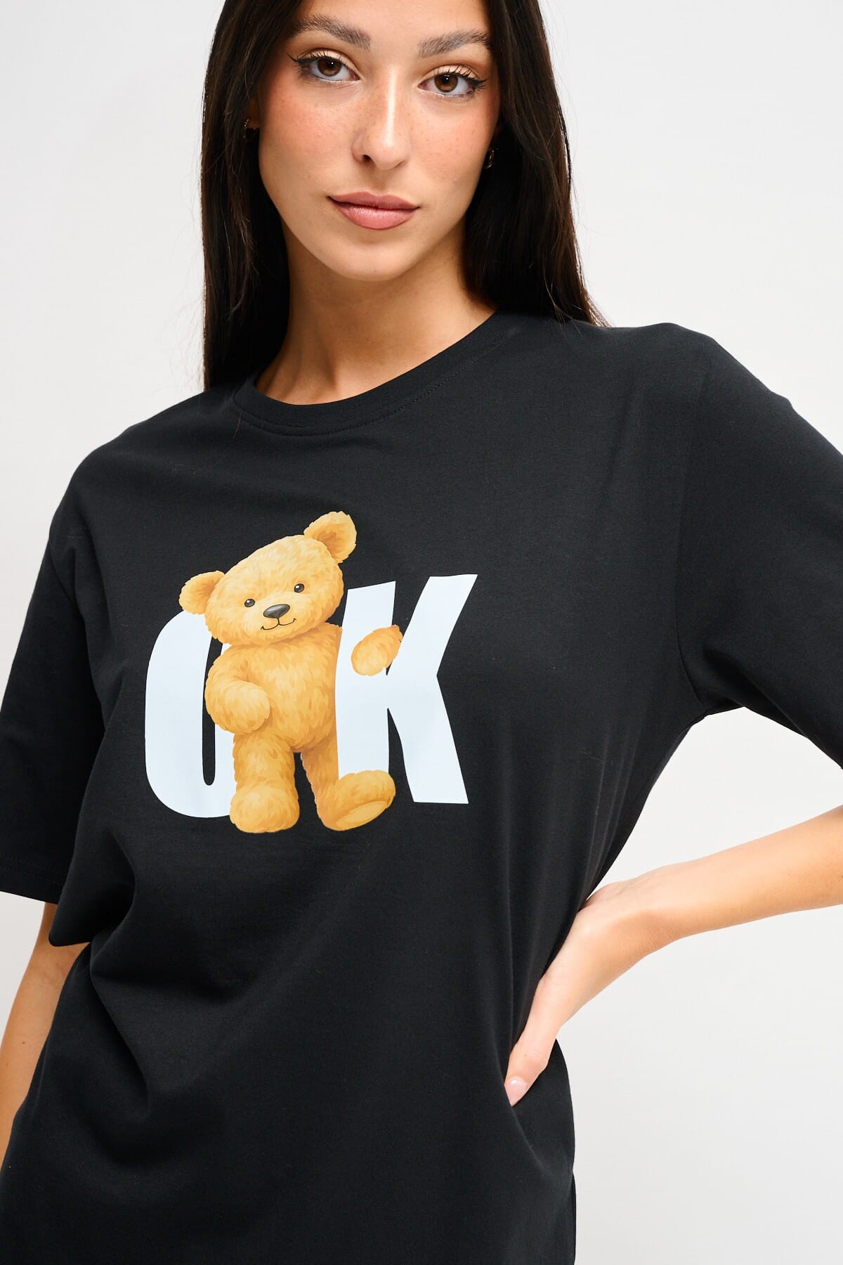 T-Shirt Casual Chic Con Stampa Maryley