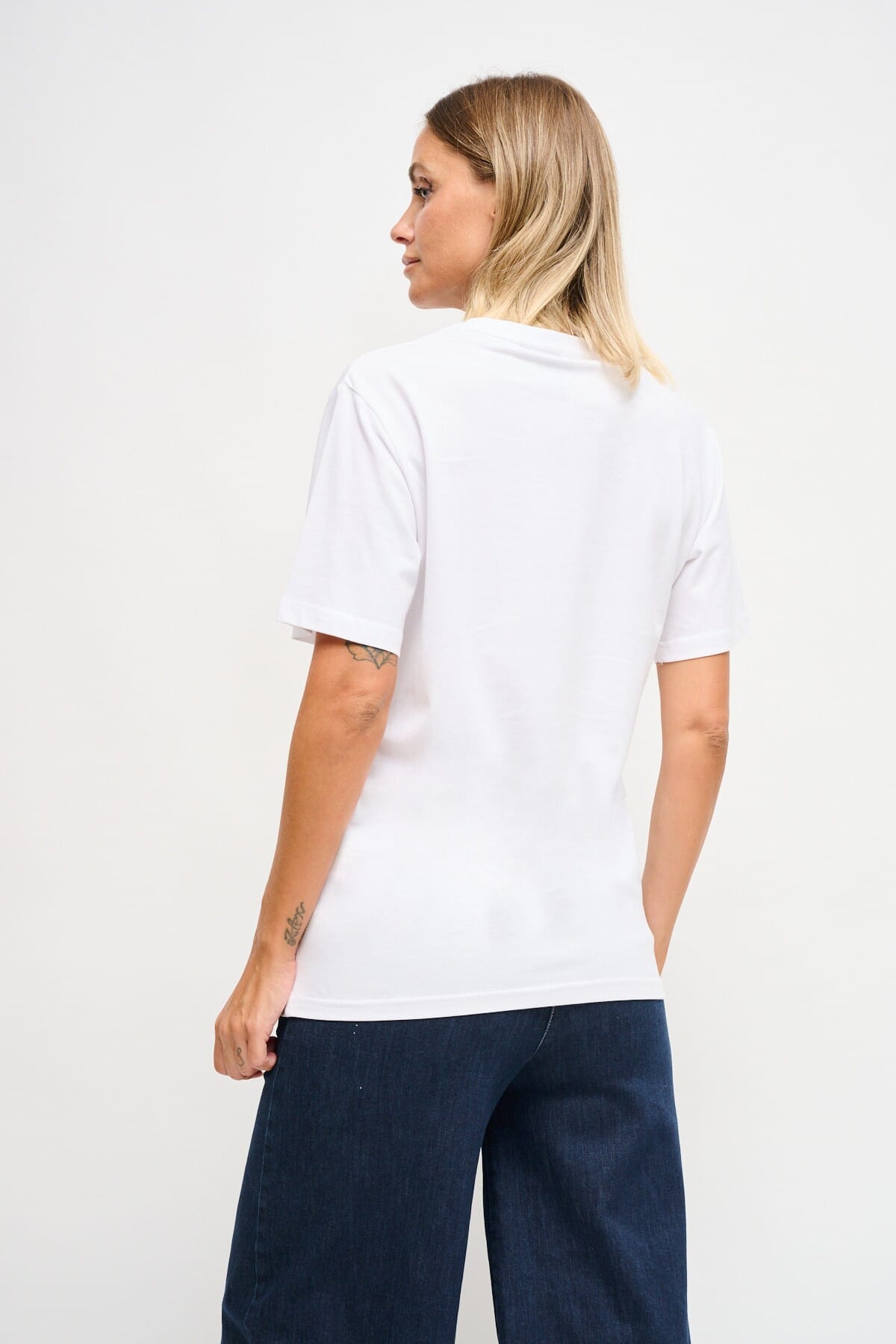 Maryley Coffee Bear Print T-Shirt