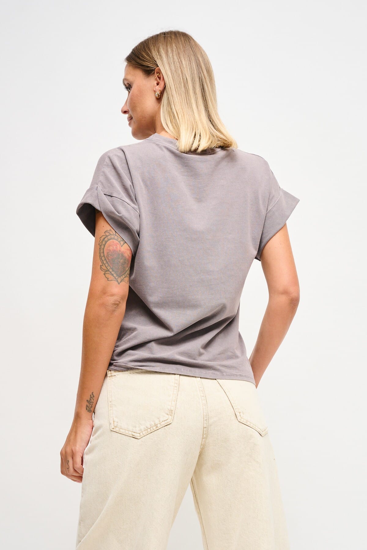 T-Shirt Casual Chic Con Stampa Maryley
