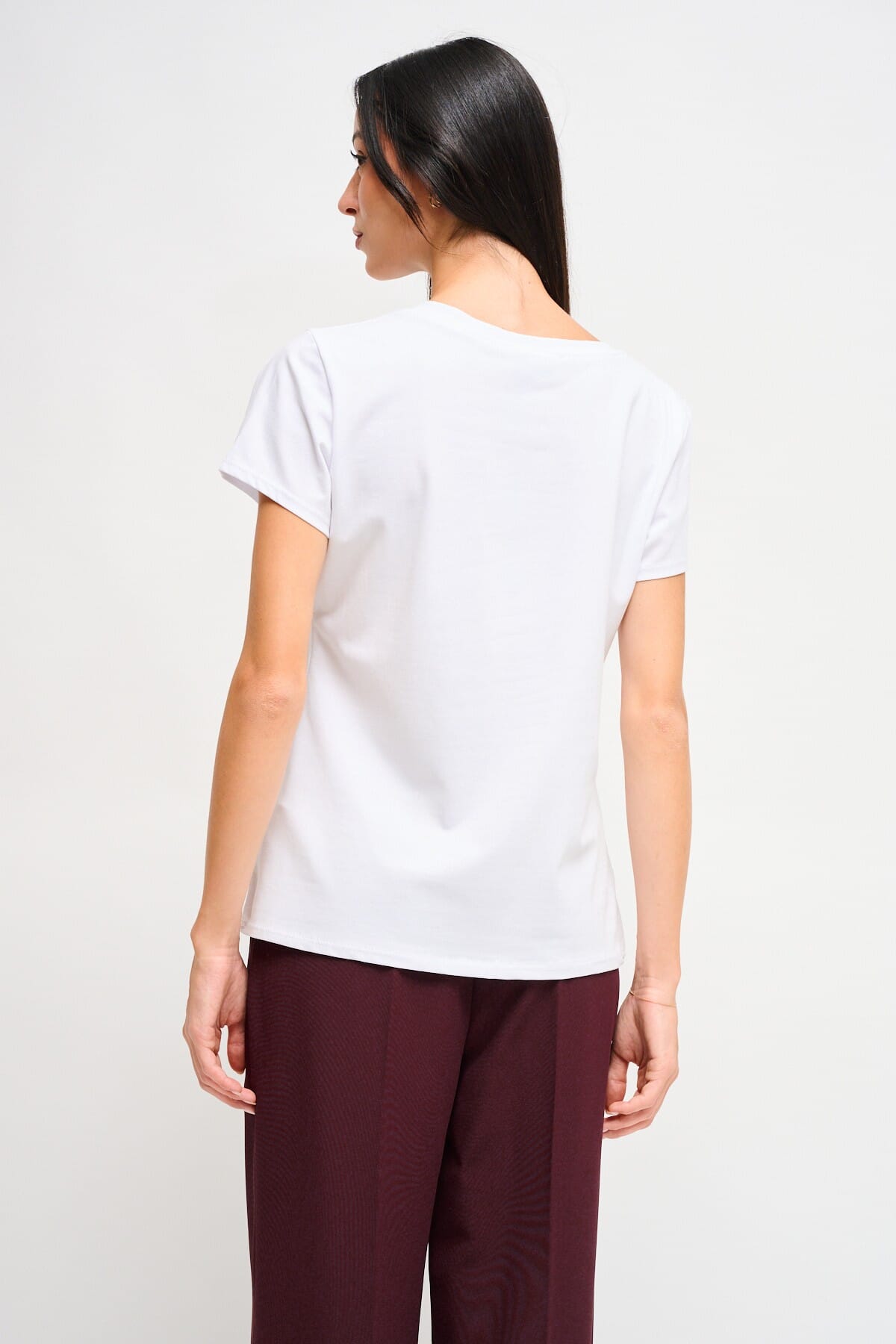 T-Shirt Con Ricamo E Orsetto Maryley