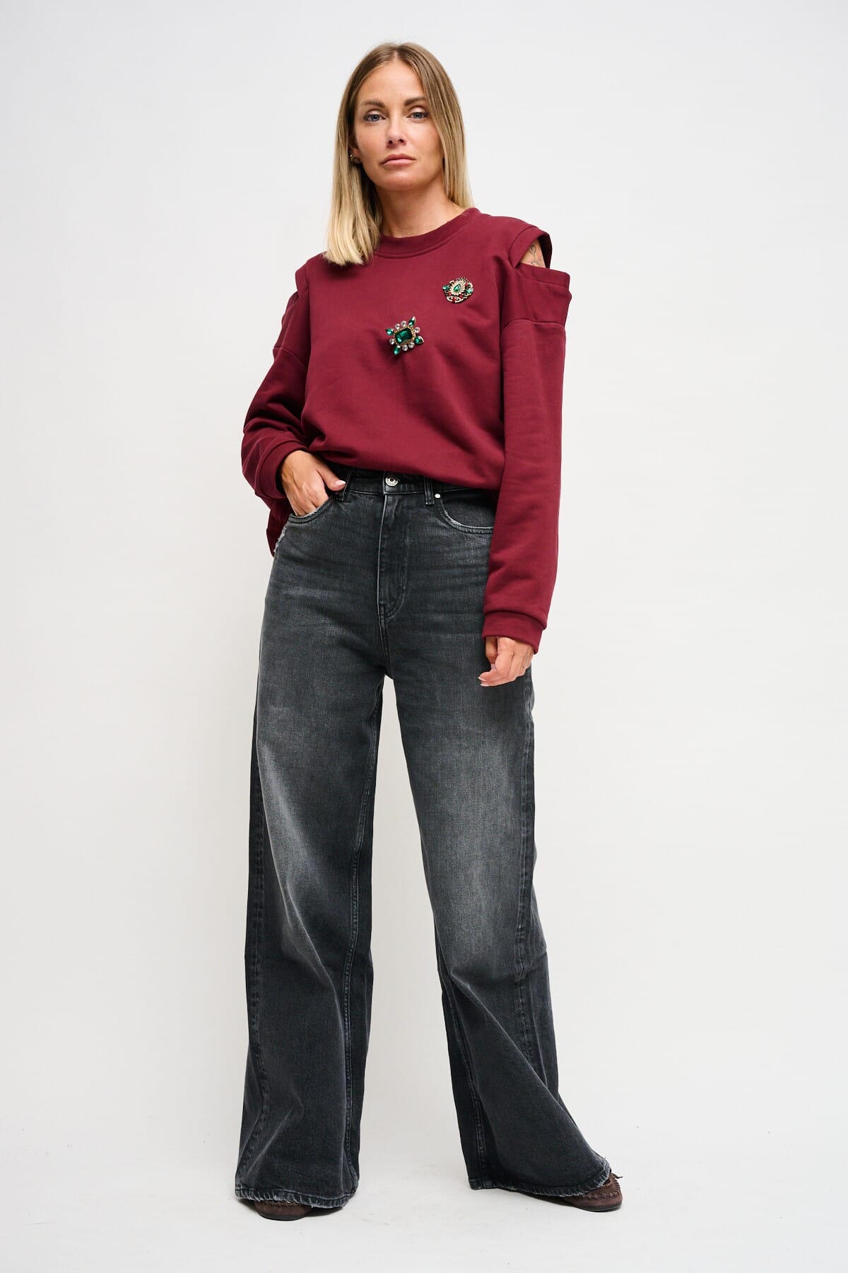 Los Angeles Jeans Wide Leg Flare Maryley