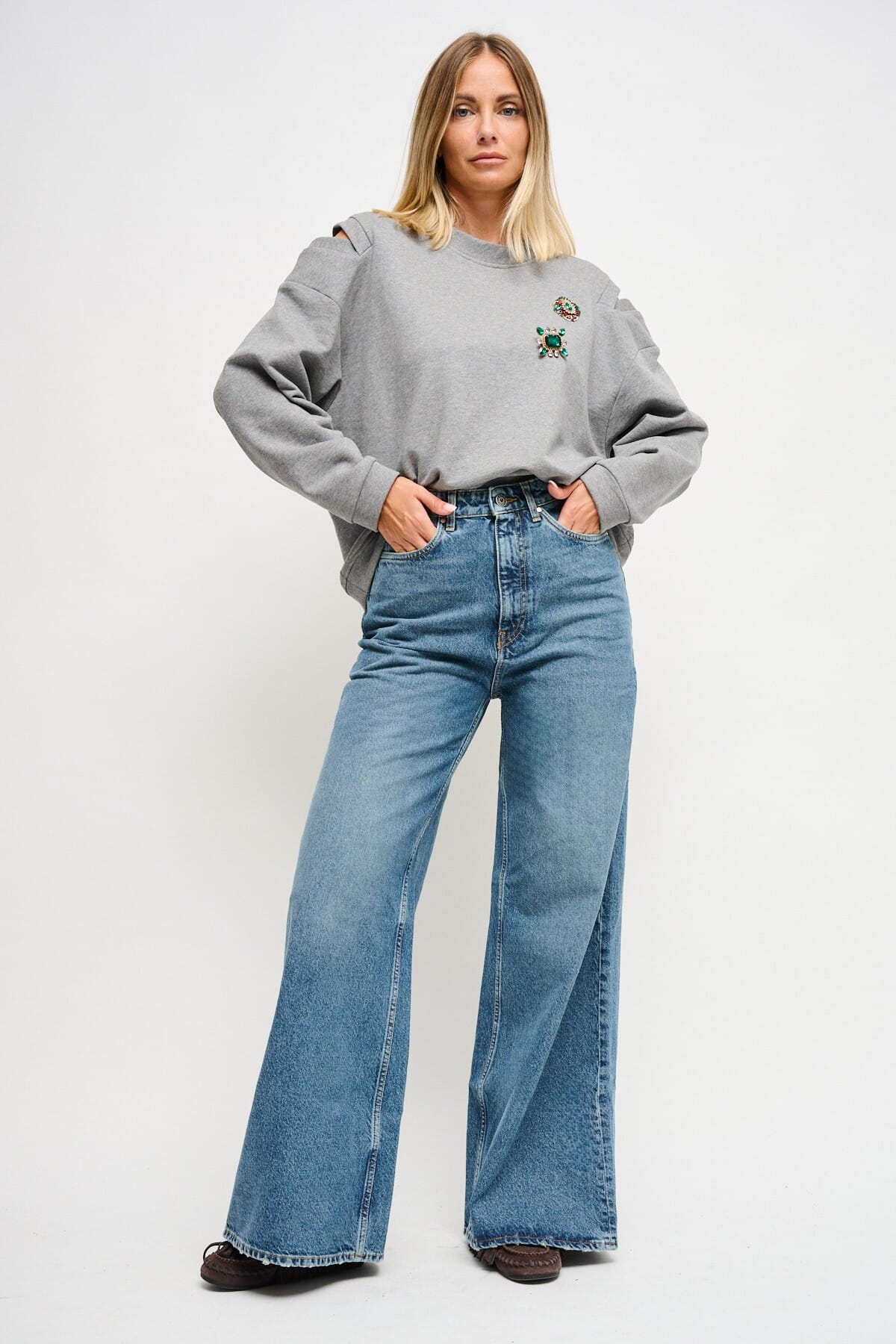 Los Angeles Jeans Wide Leg Flare Maryley