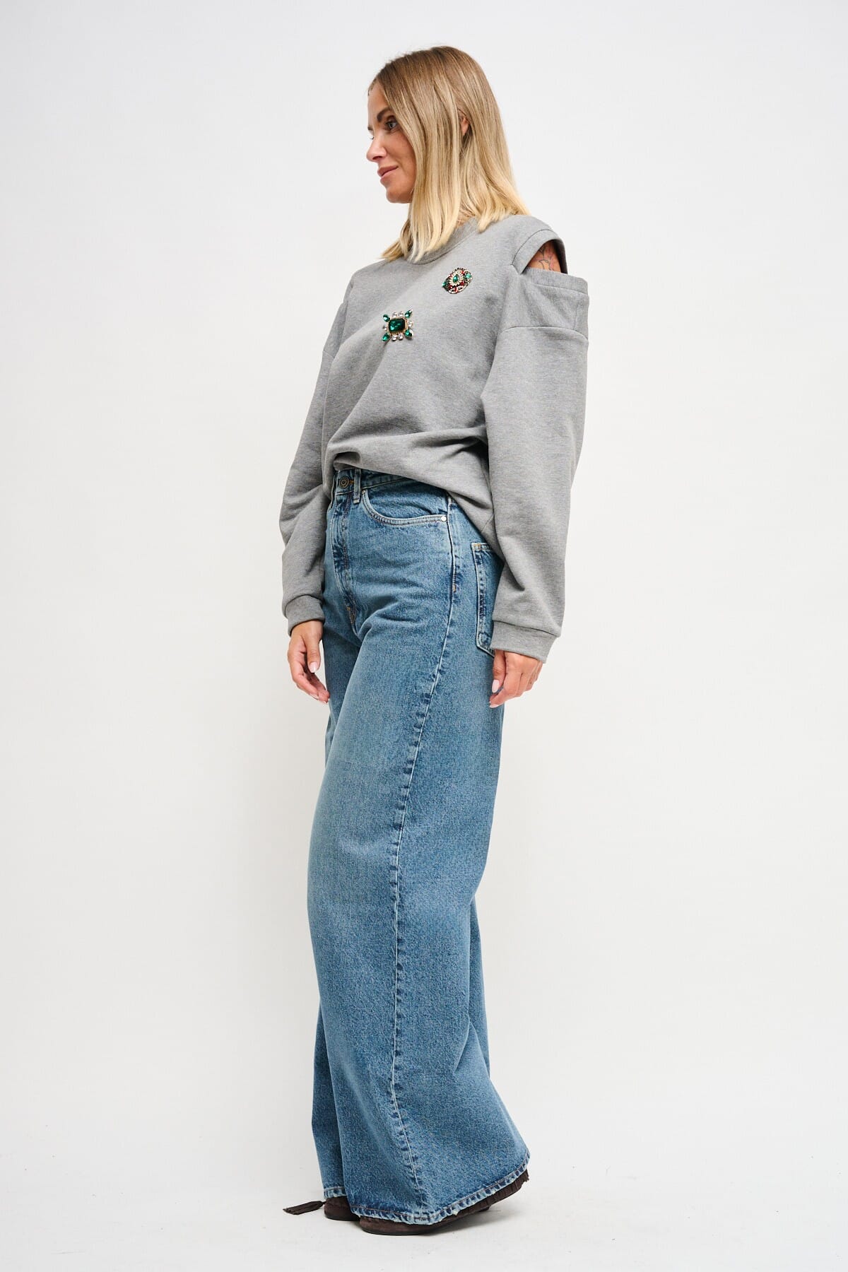 Los Angeles Jeans Wide Leg Flare Maryley