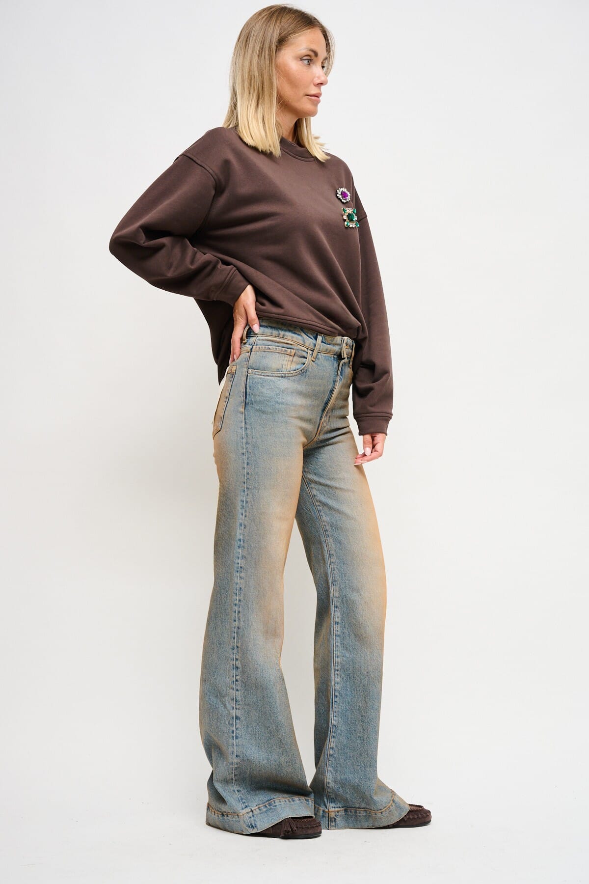 Jeans Atlanta Coupe large Maryley