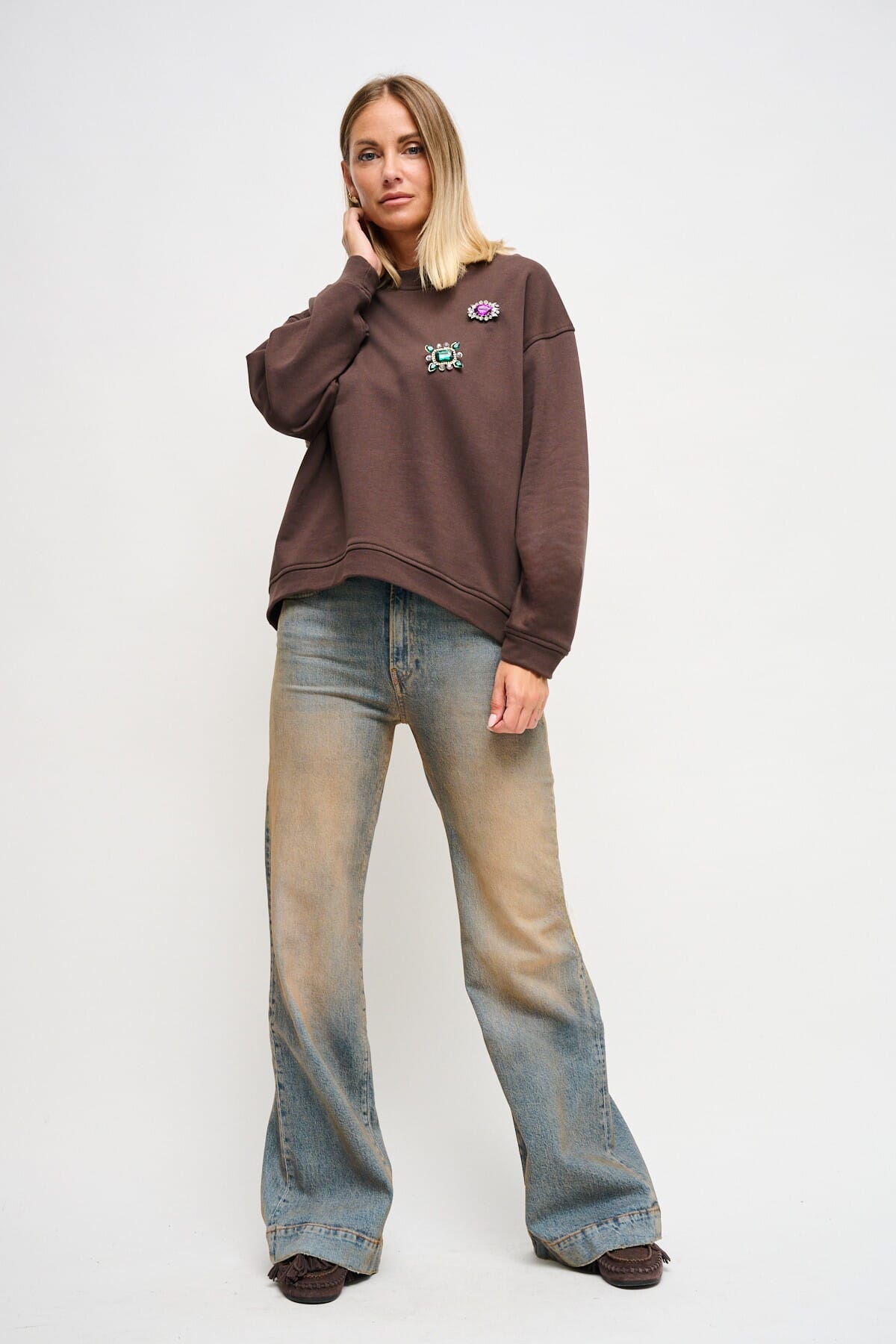 Jeans Atlanta Coupe large Maryley