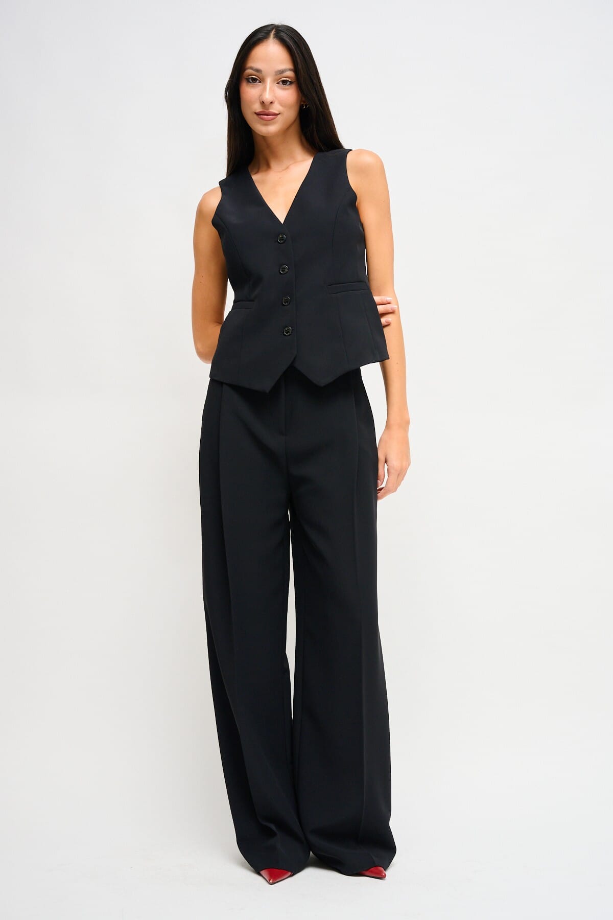 Completo Gilet E Pantalone A Palazzo Maryley