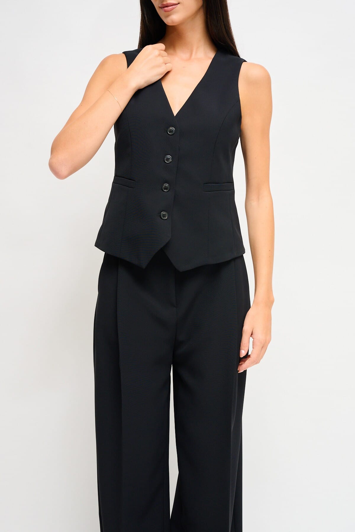 Completo Gilet E Pantalone A Palazzo Maryley