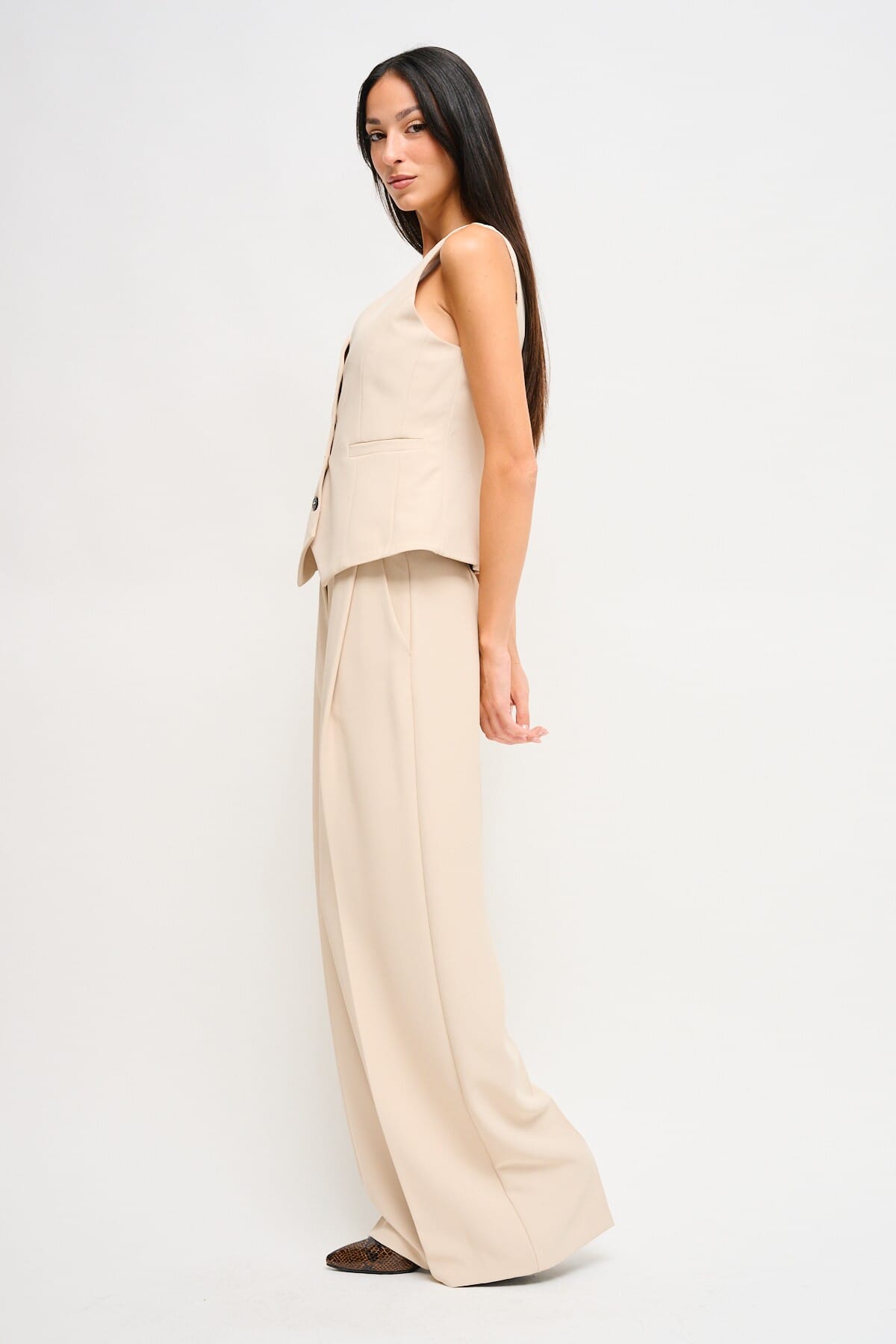 Completo Gilet E Pantalone A Palazzo Maryley