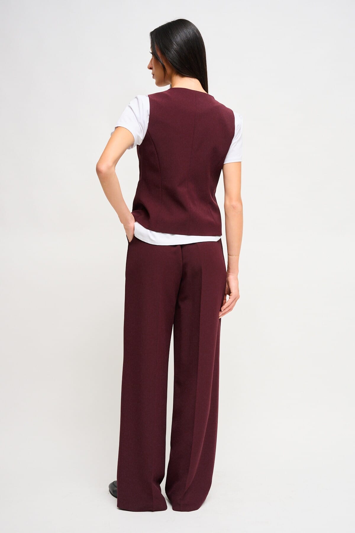 Completo Gilet E Pantalone A Palazzo Maryley