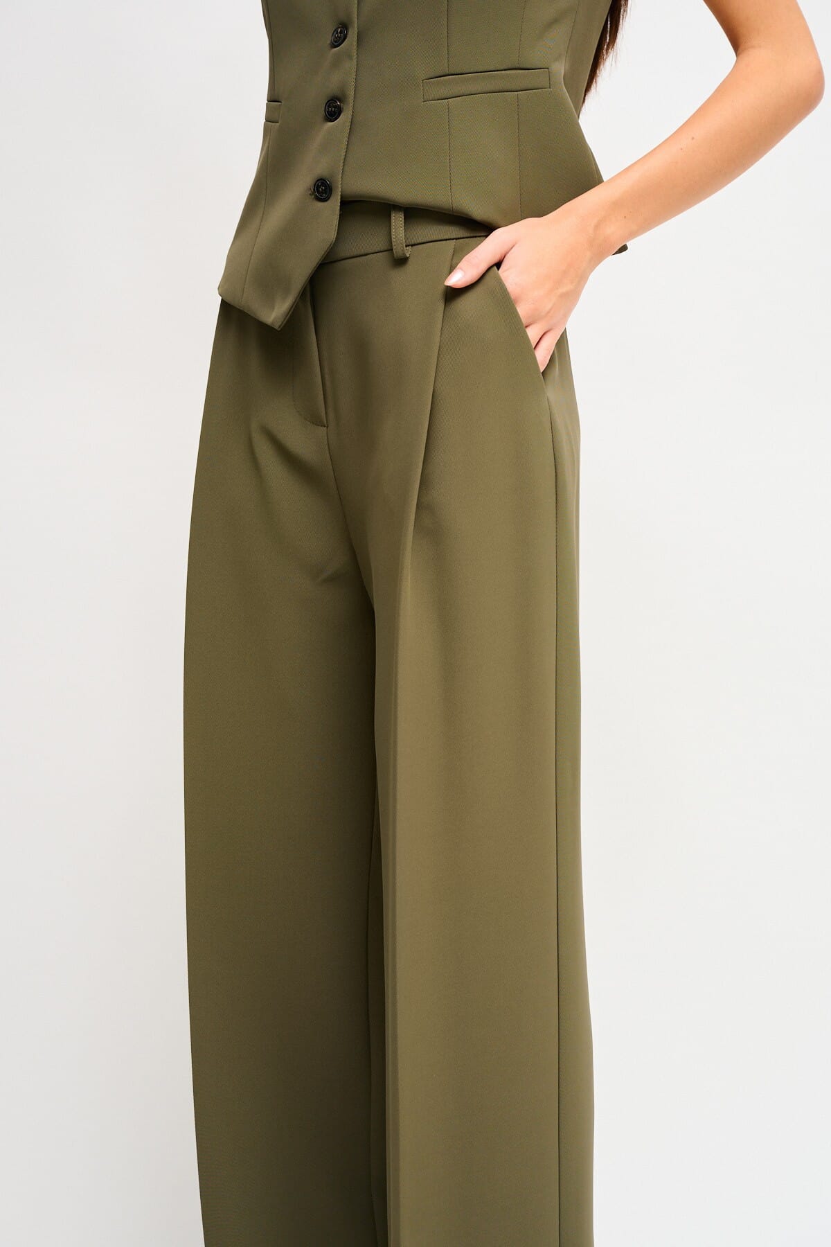 Completo Gilet E Pantalone A Palazzo Maryley