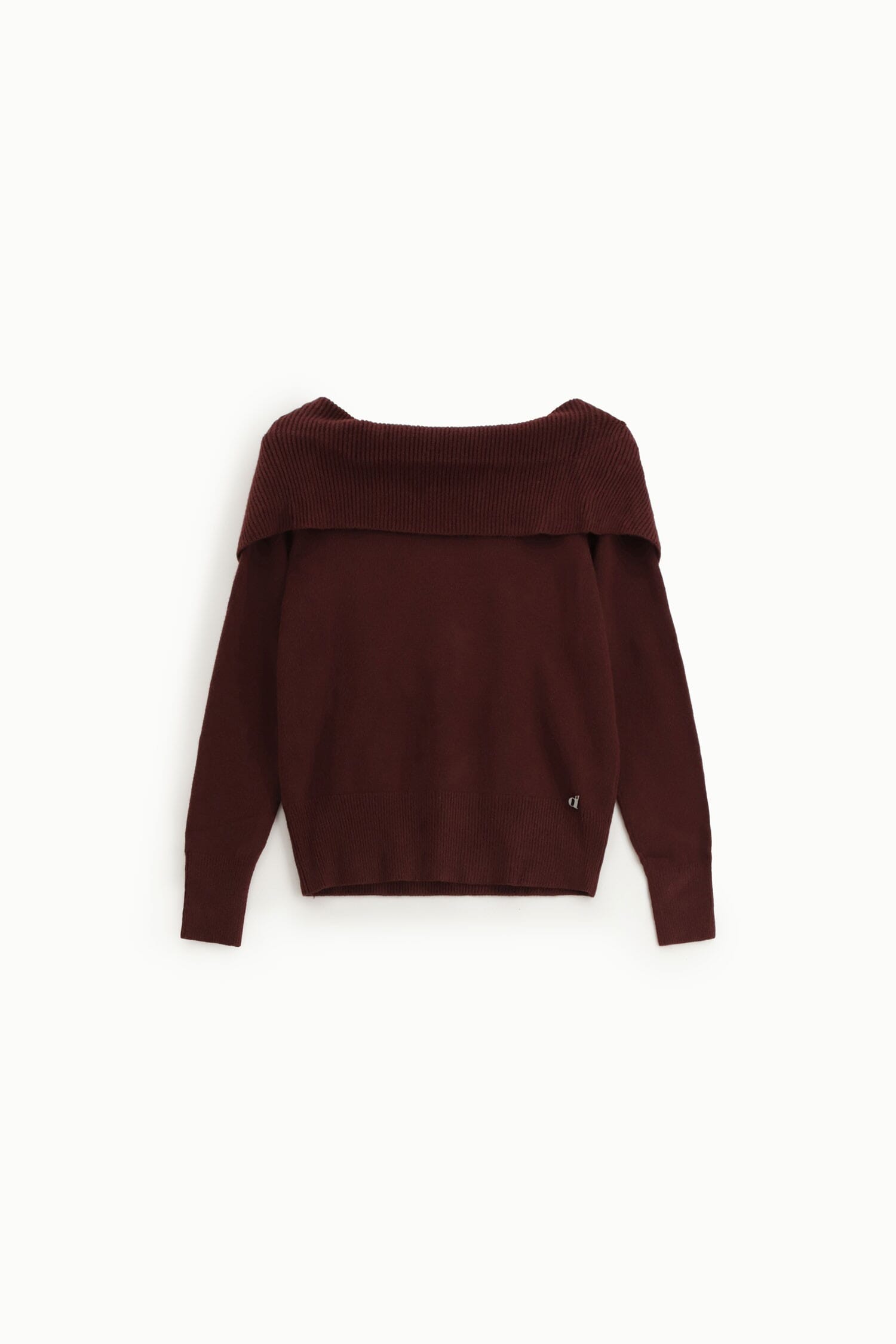 Maglione Scollo Posteriore Collo Ampio Dixie