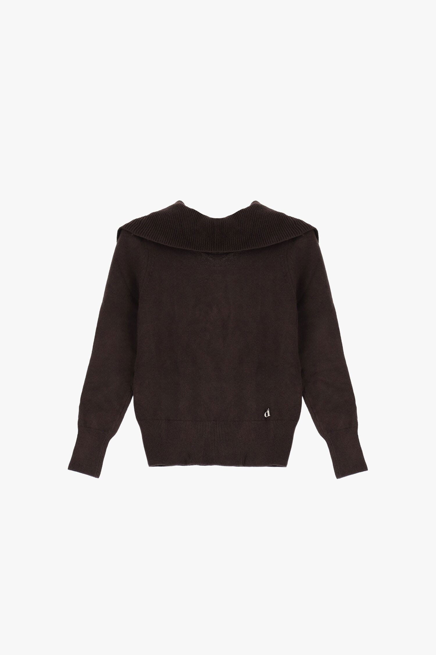 Maglione Scollo Posteriore Collo Ampio Dixie