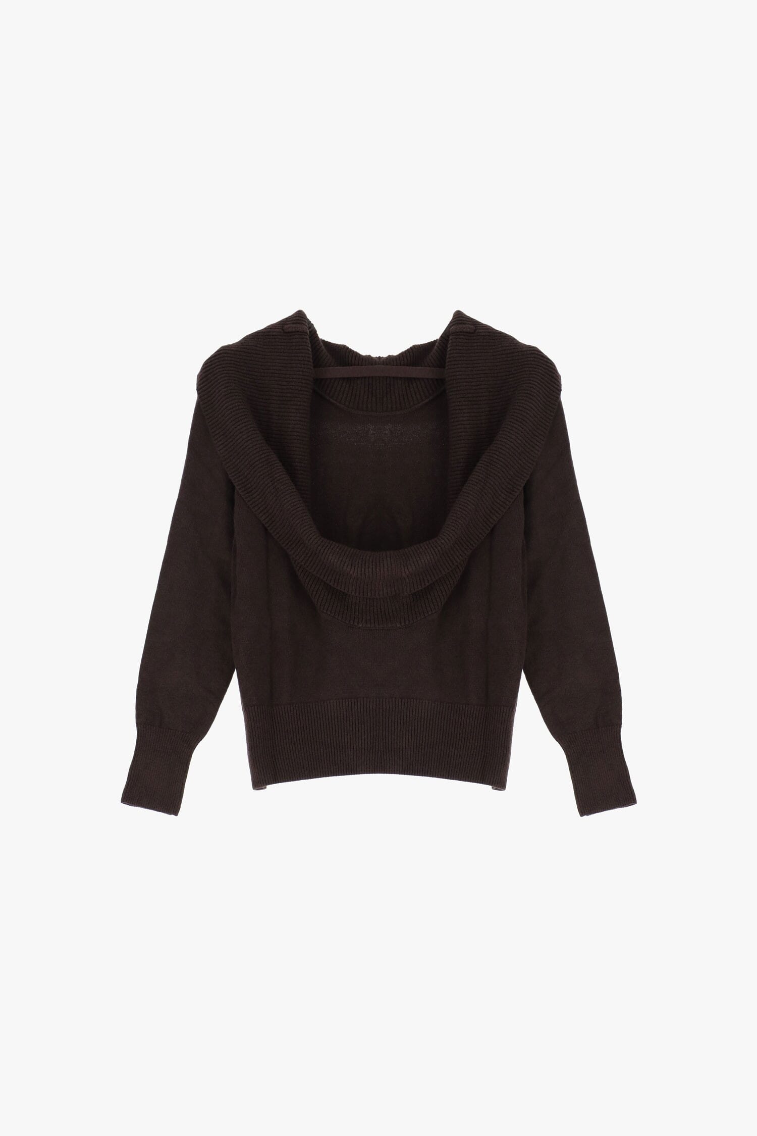 Maglione Scollo Posteriore Collo Ampio Dixie