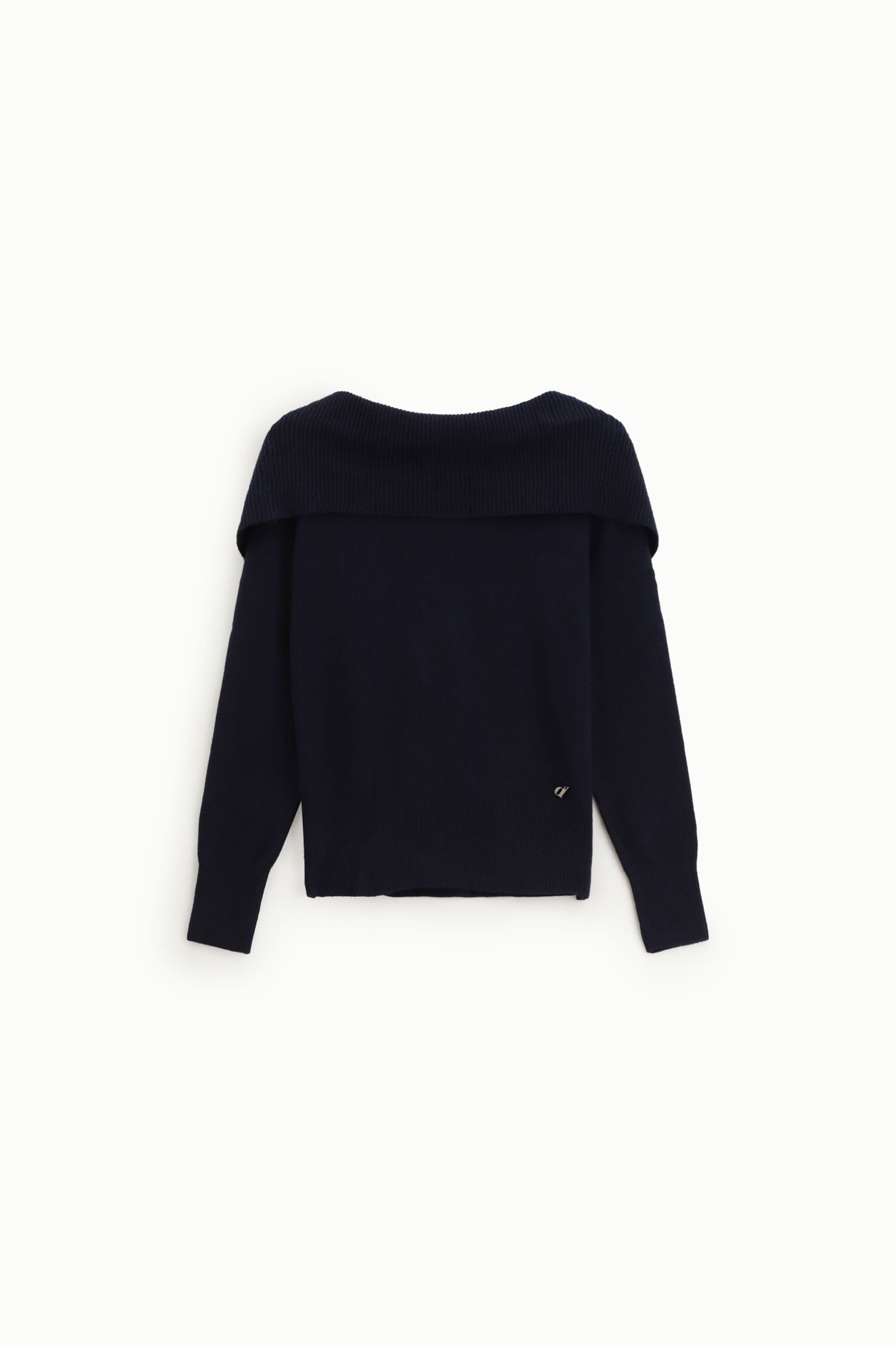 Maglione Scollo Posteriore Collo Ampio Dixie