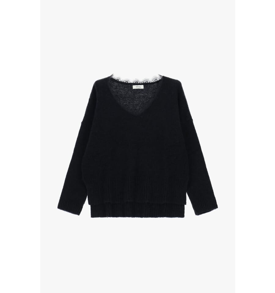 Maglione da Donna Kartika Scollo Rotondo Marrone | Compra su Maglione da Donna Kartika Scollo Rotondo Marrone | Compra su