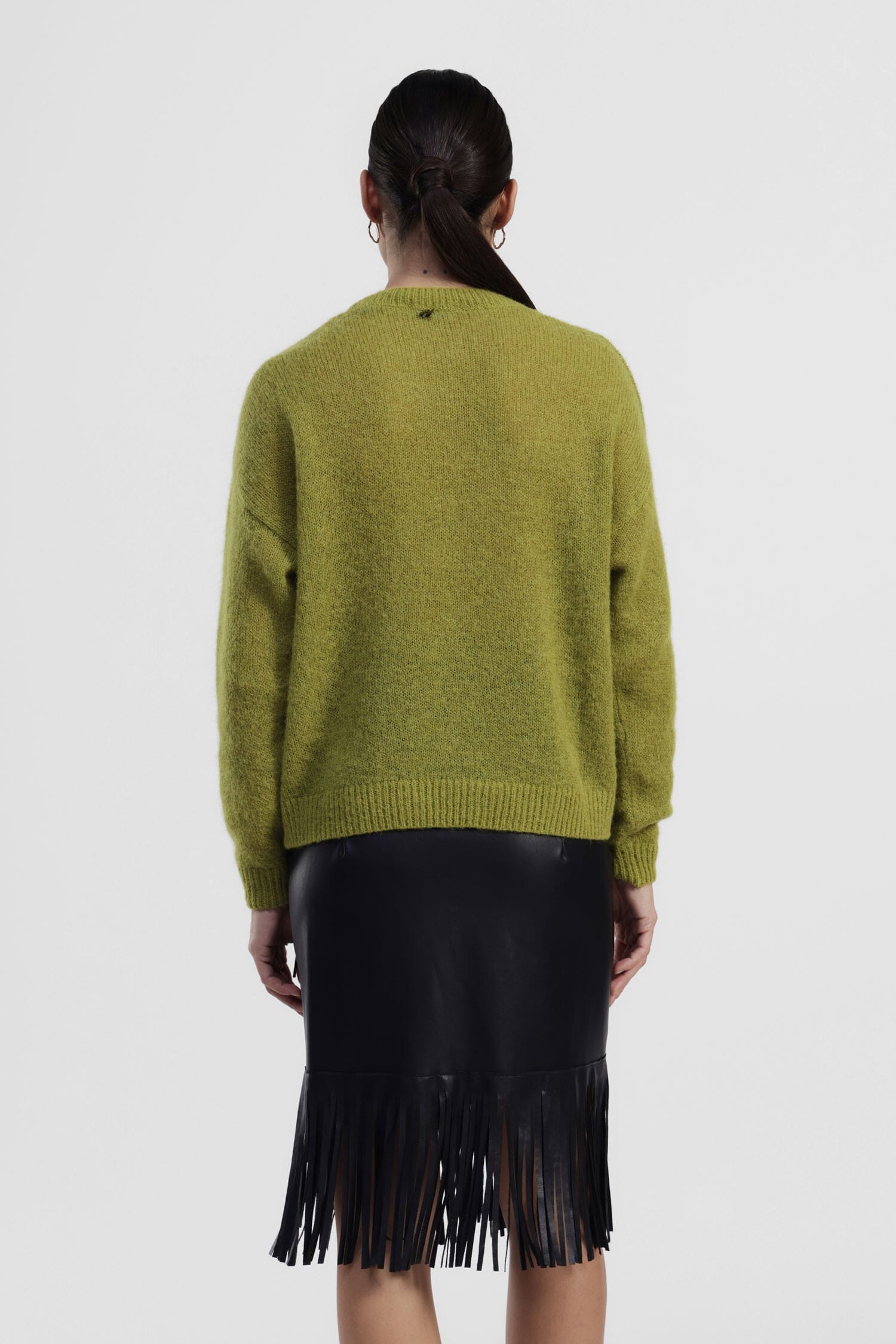 Maglione Girocollo Con Maniche Lunghe Dixie