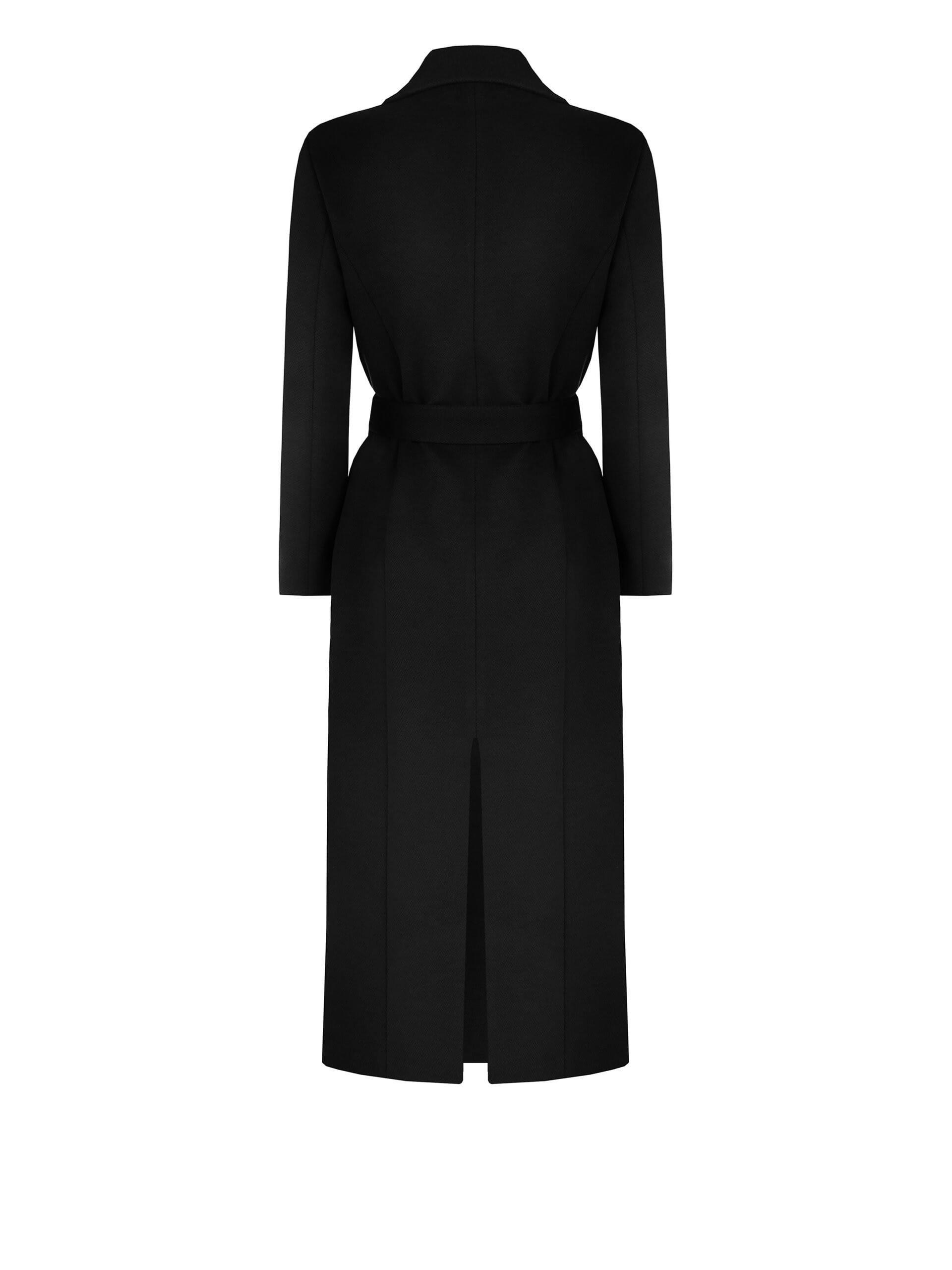 Manteau long en velours avec ceinture coordonnée Rinascimento