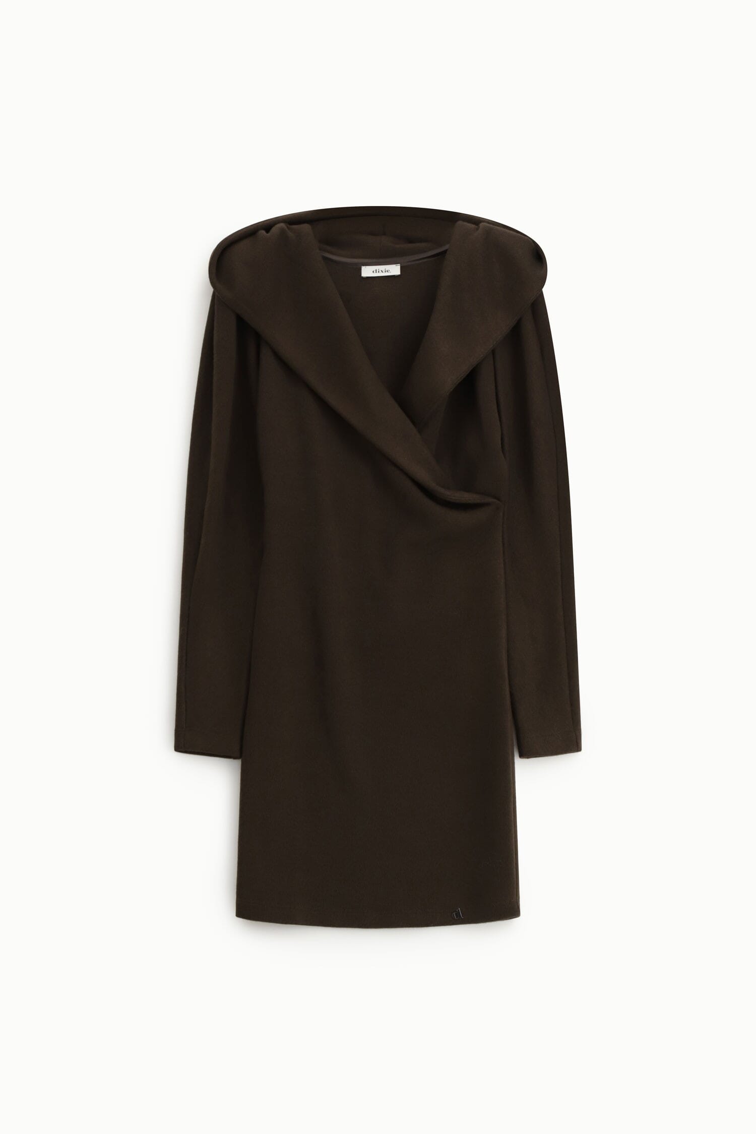 Abito Corto Con Scollo Incrociato Ampio Dixie