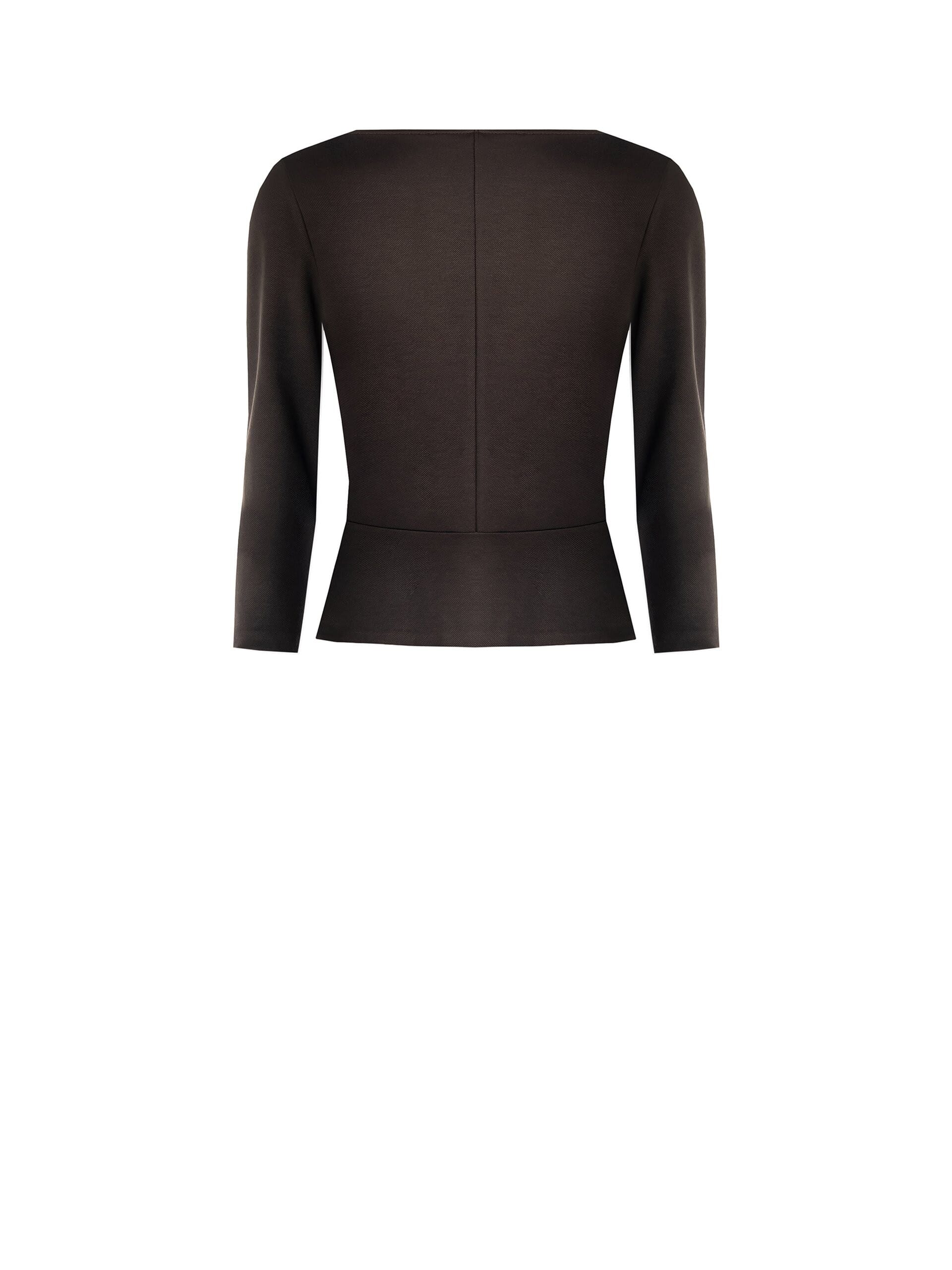 Top Sfiancato In Misto Viscosa Con Maniche A 3/4 Rinascimento