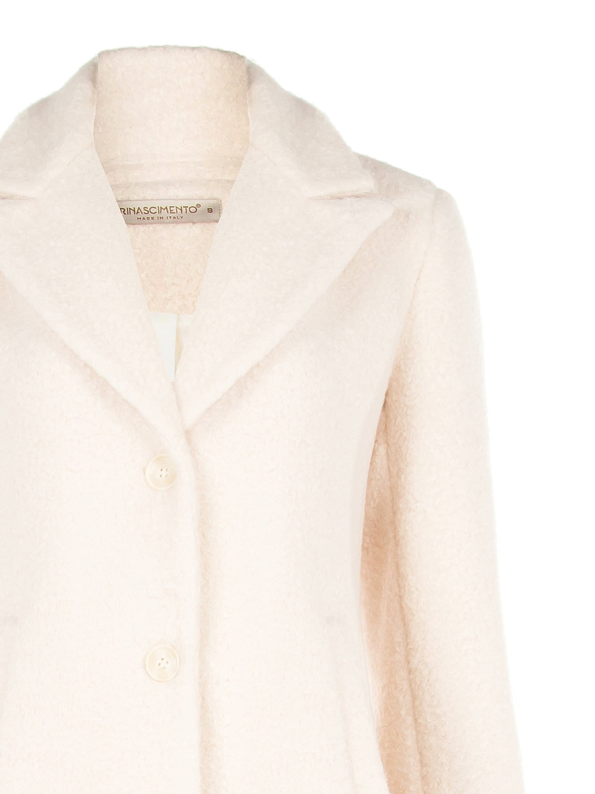 Cappotto Medio Sfiancato Bouclé Rinascimento