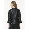 Jacket In Eco-leather Fracomina