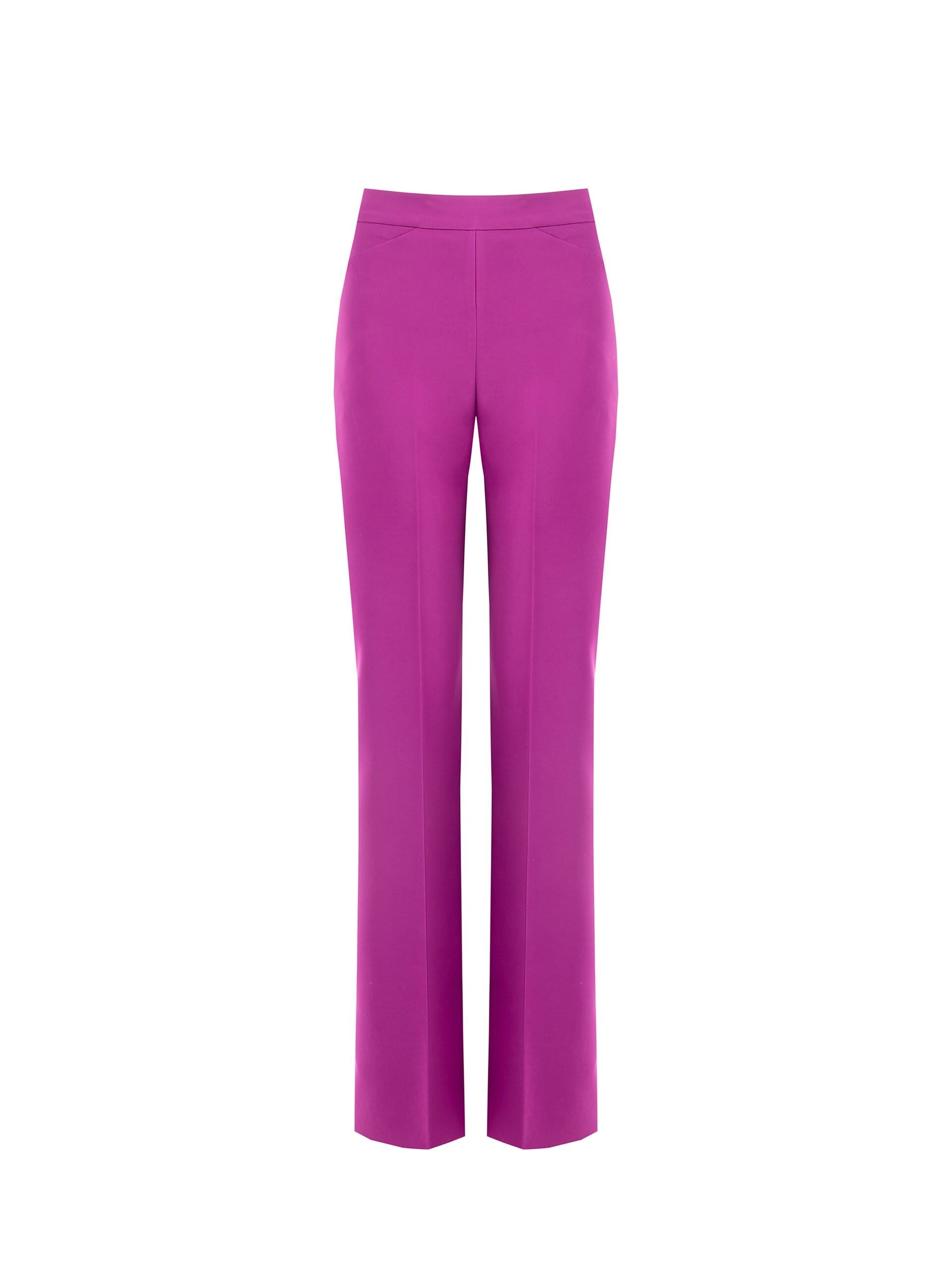 Pantaloni Palazzo In Tessuto Bi-Stretch Rinascimento