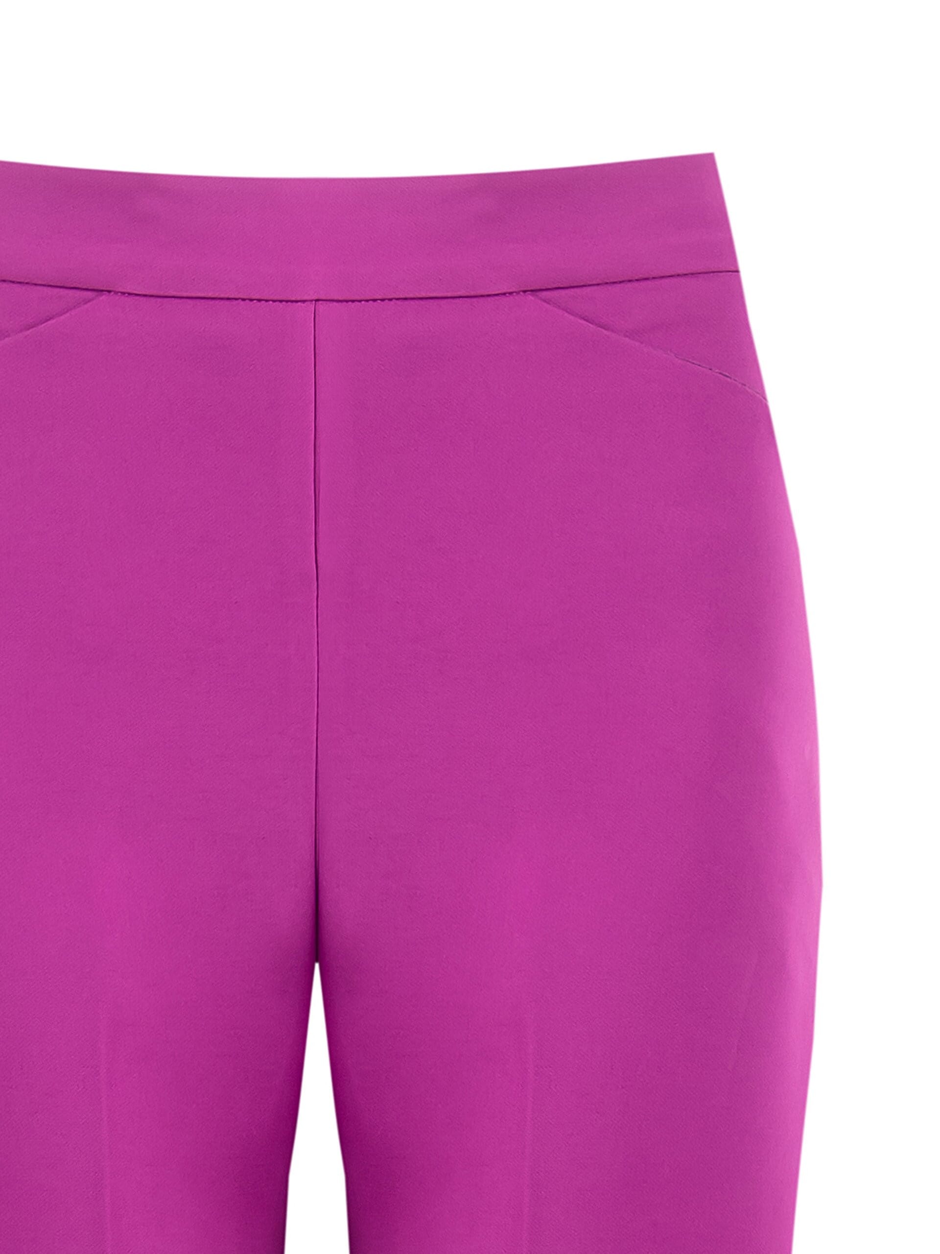 Pantaloni Palazzo In Tessuto Bi-Stretch Rinascimento