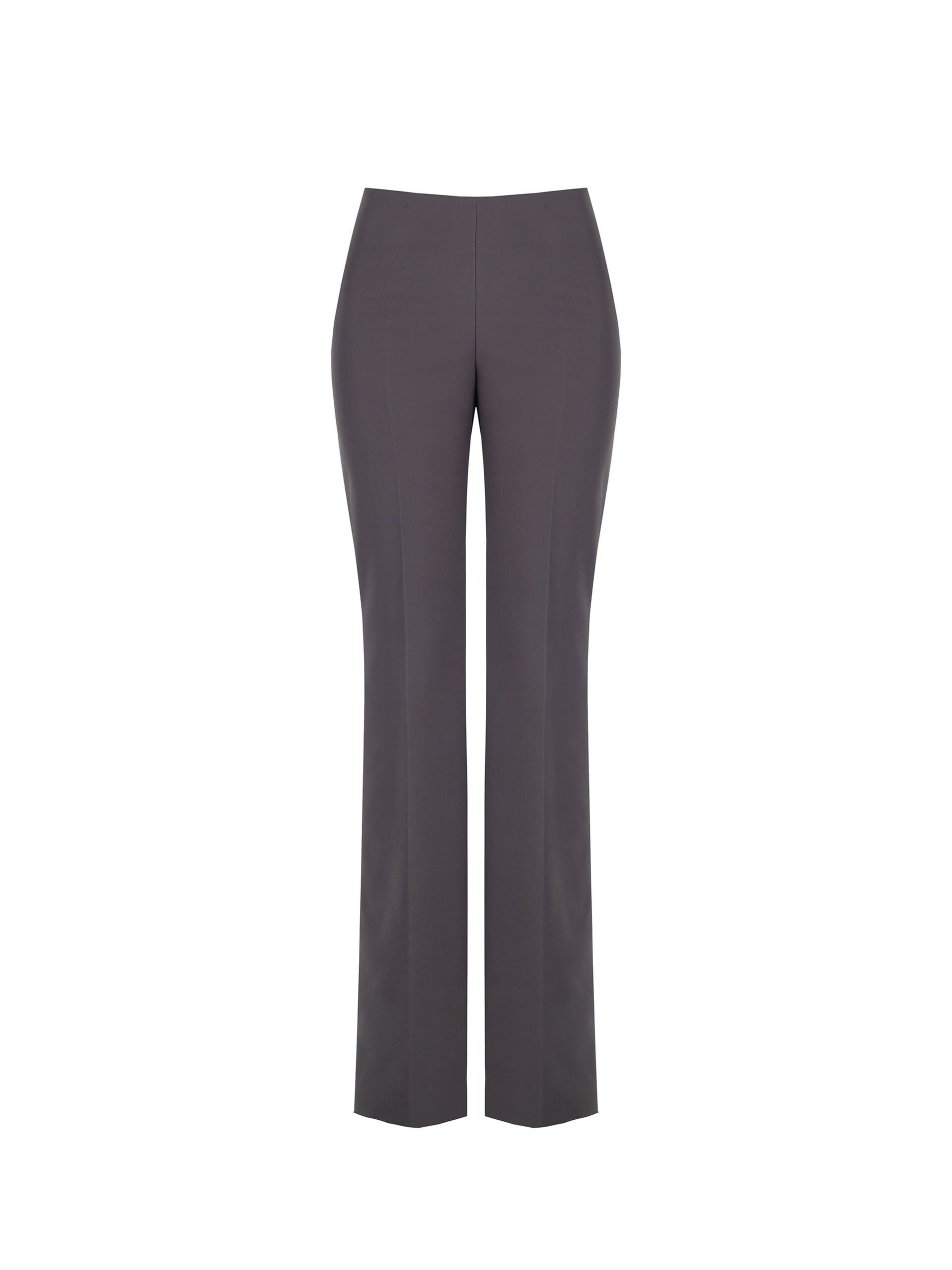 Pantalon palazzo en tissu technique avec fermeture éclair latérale Rinascimento