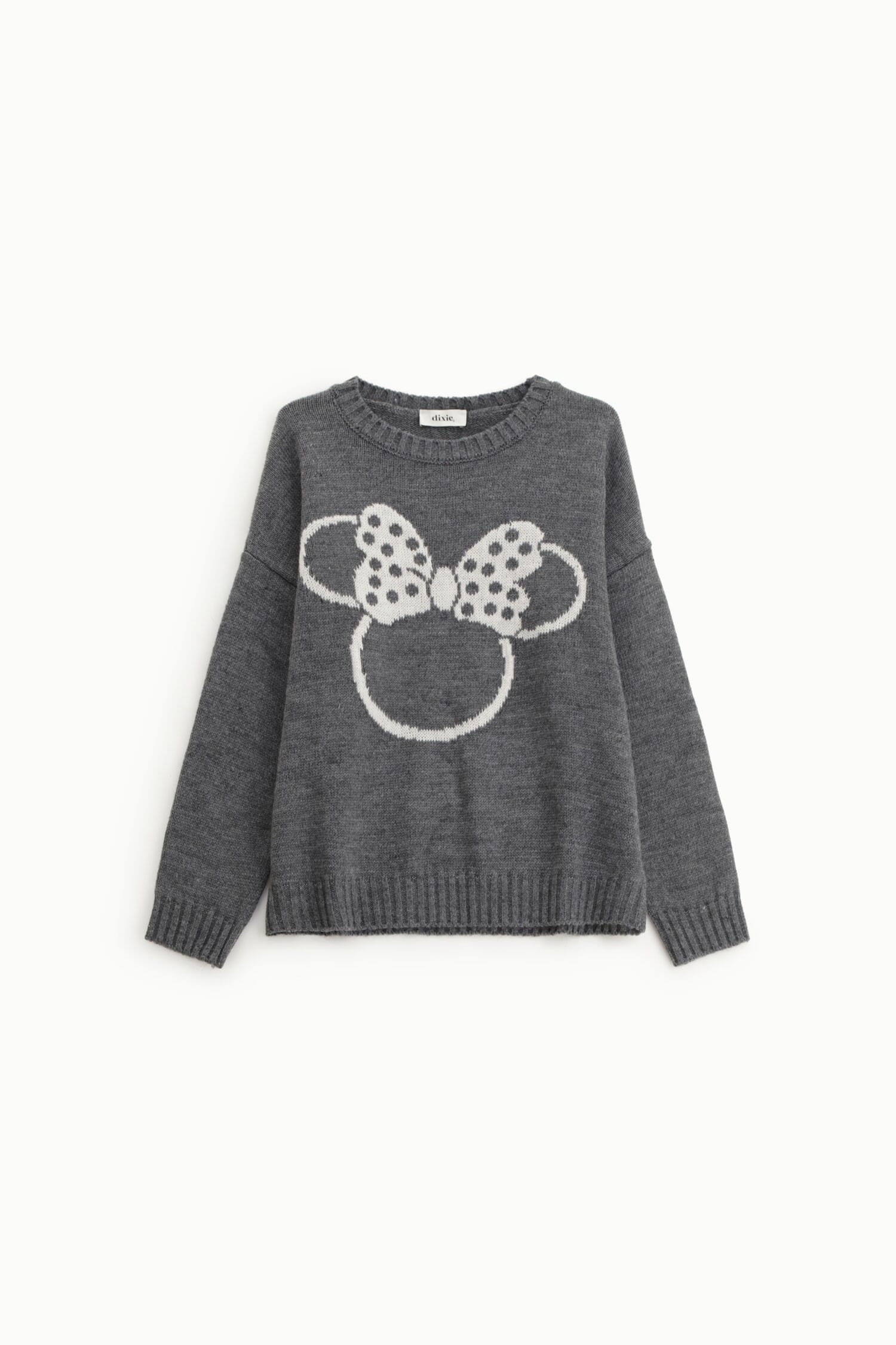 Maglione Girocollo Stampa Fiocco E Pois Dixie