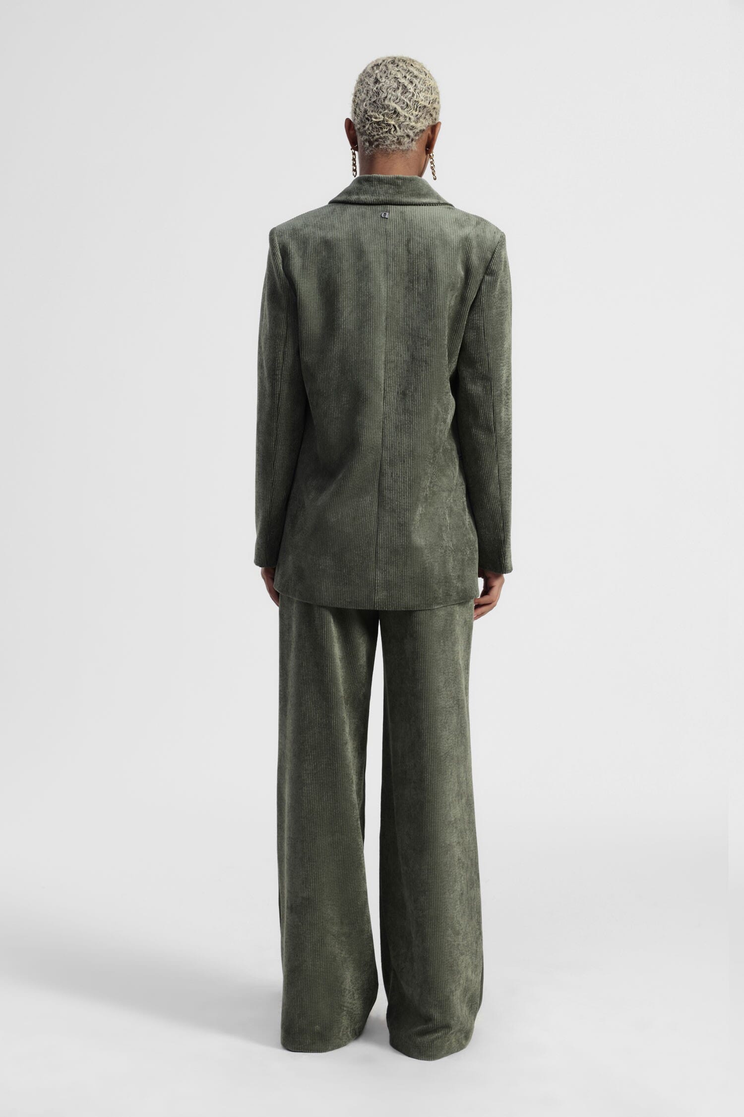 Pantaloni Ampi Effetto Velluto Dixie