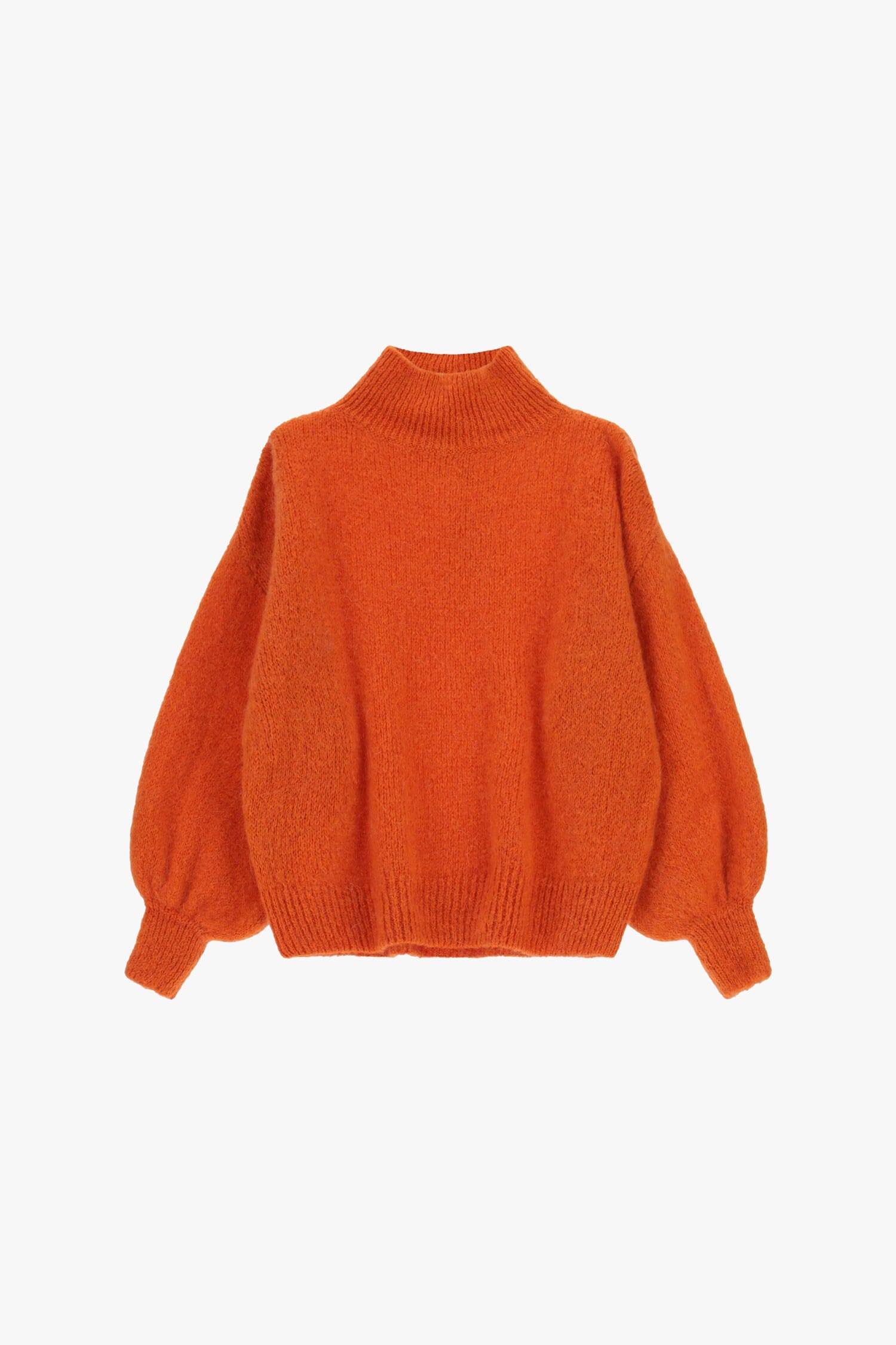 Dixie Wide Long-Sleeve High Neck Sweater (Pull à manches longues et col montant)