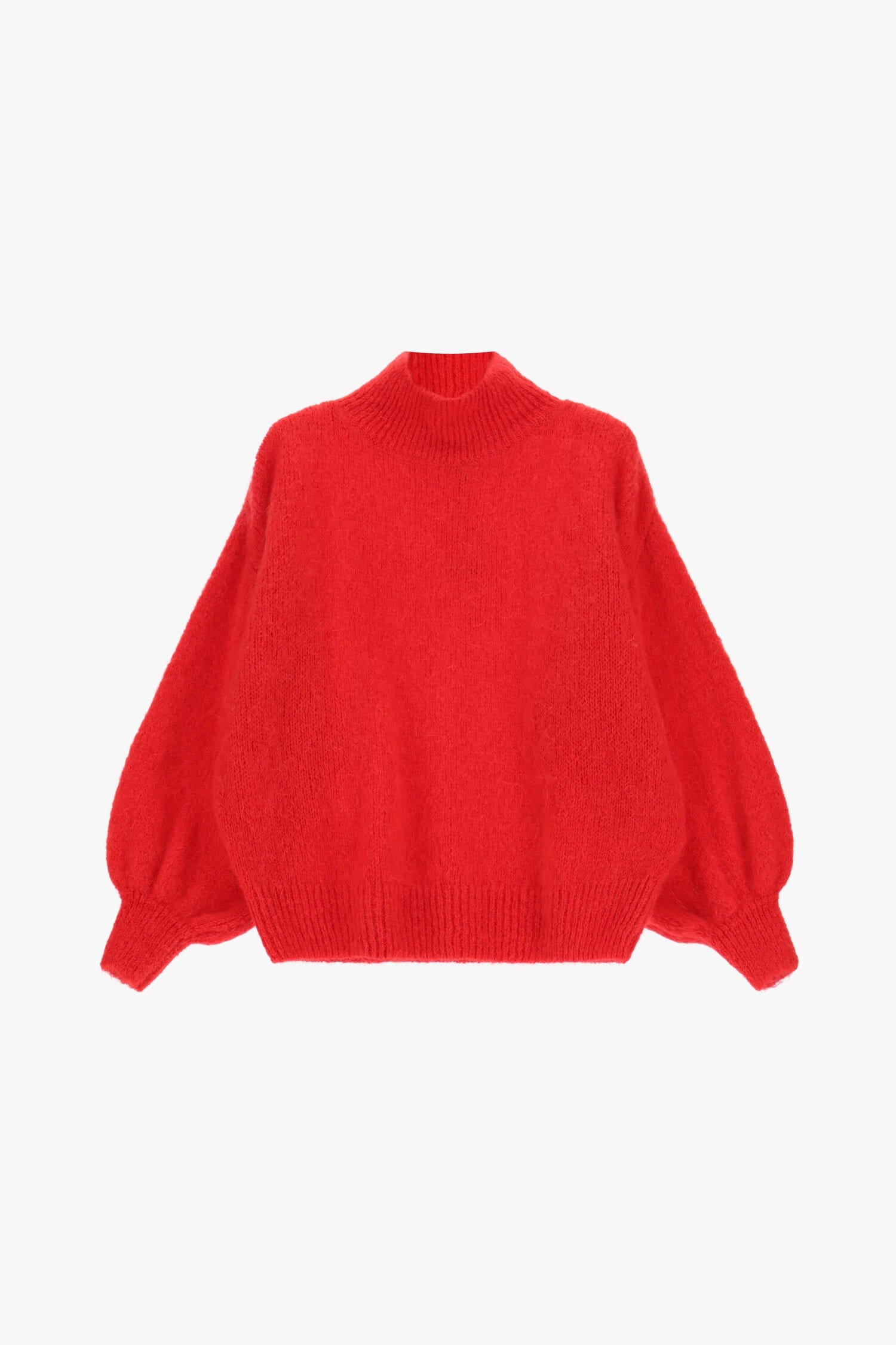 Dixie Wide Long-Sleeve High Neck Sweater (Pull à manches longues et col montant)