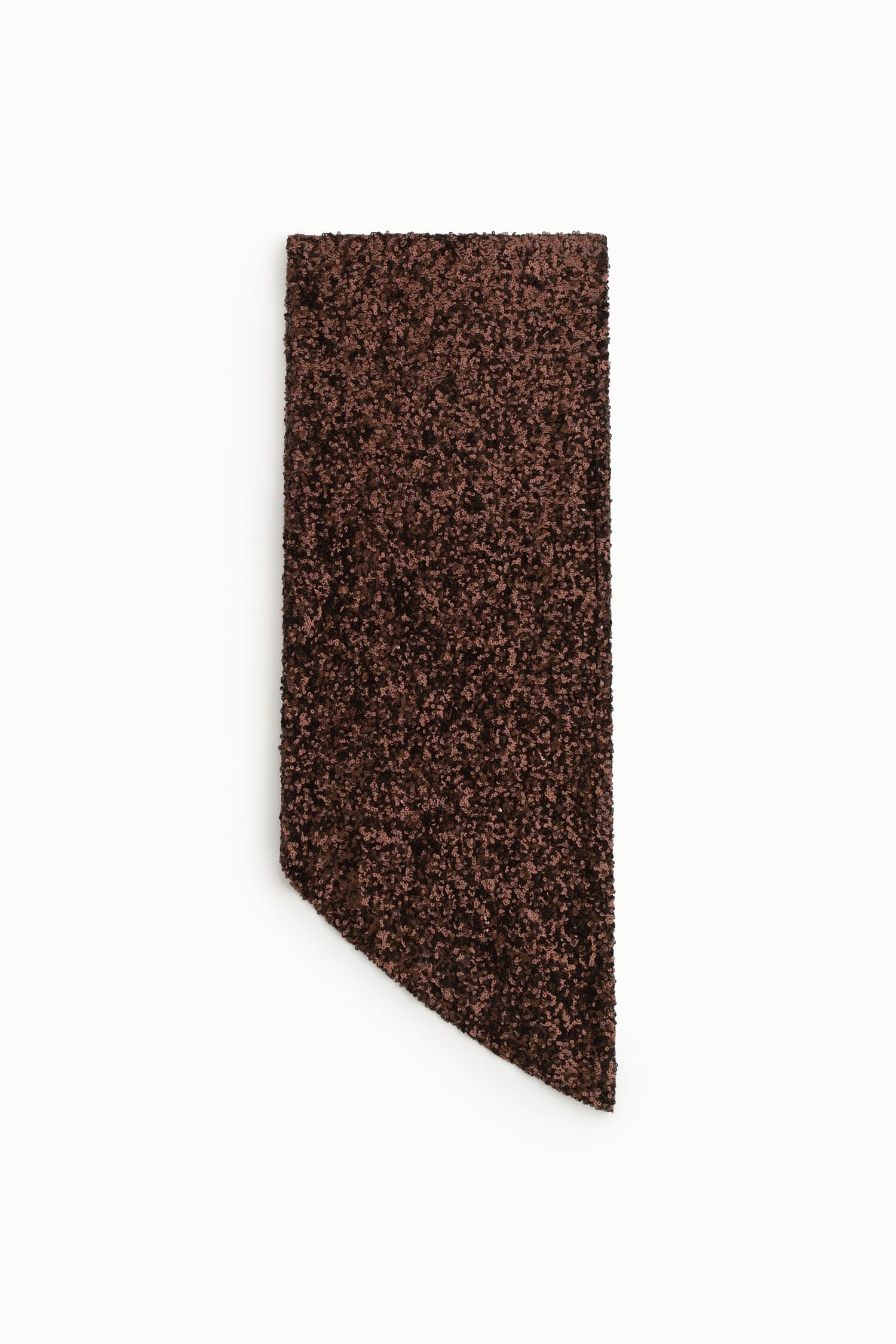 Gonna Asimmetrica Con Paillettes Taglio Geometrico Dixie